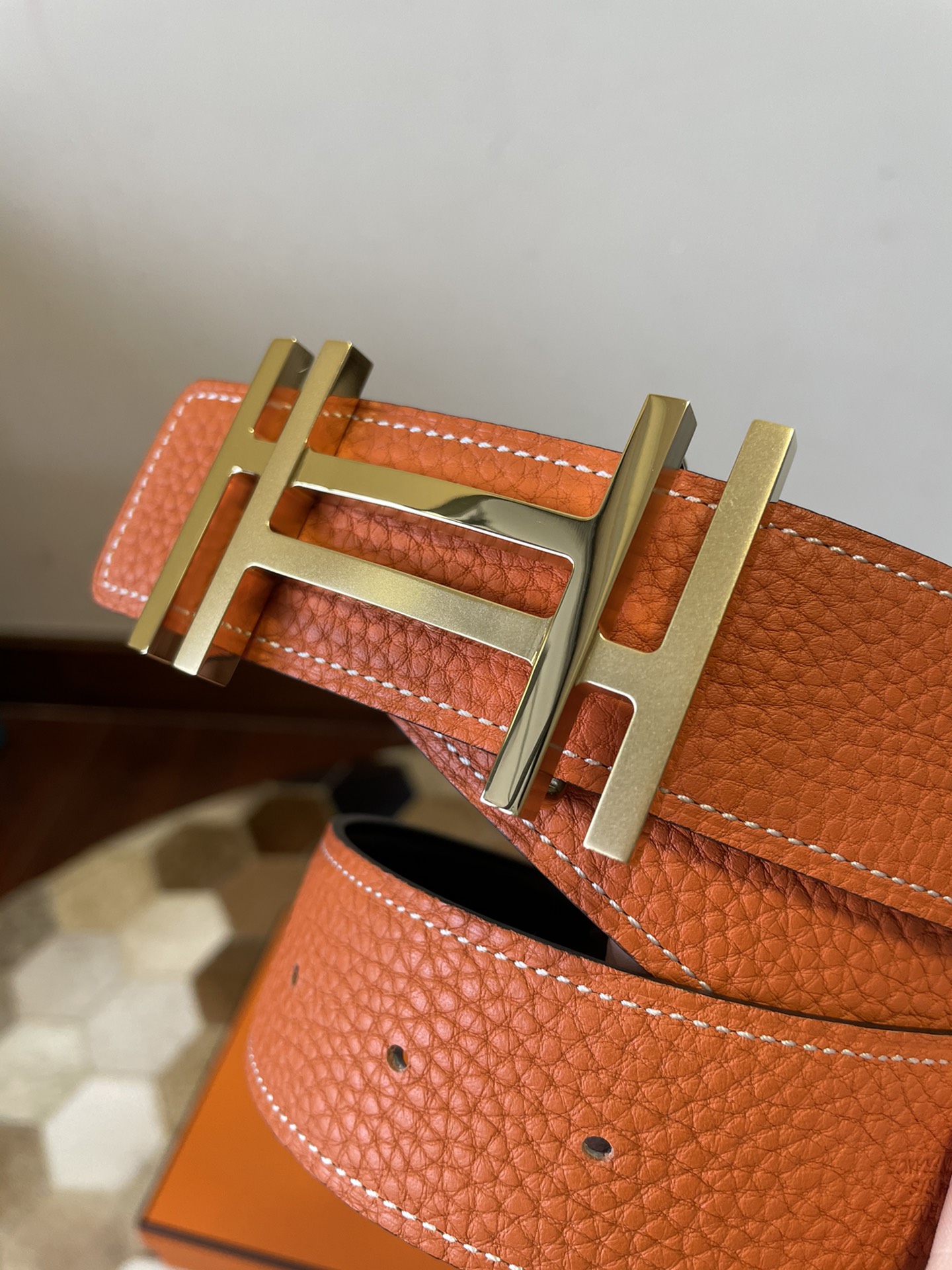 Hermès Male Basic Belt 13514-m