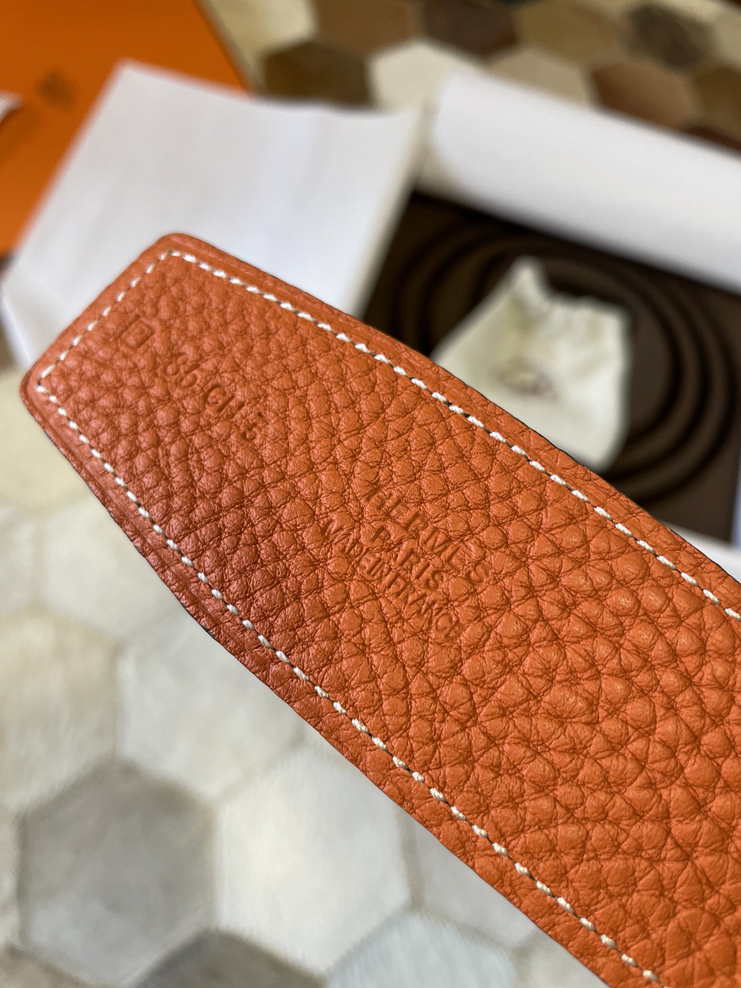 Hermès Male Basic Belt 13514-m