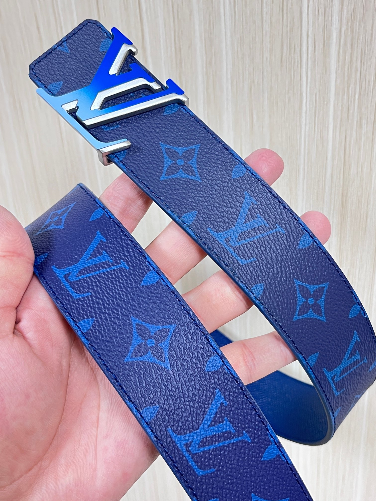 Basic Belt Canvas Blue