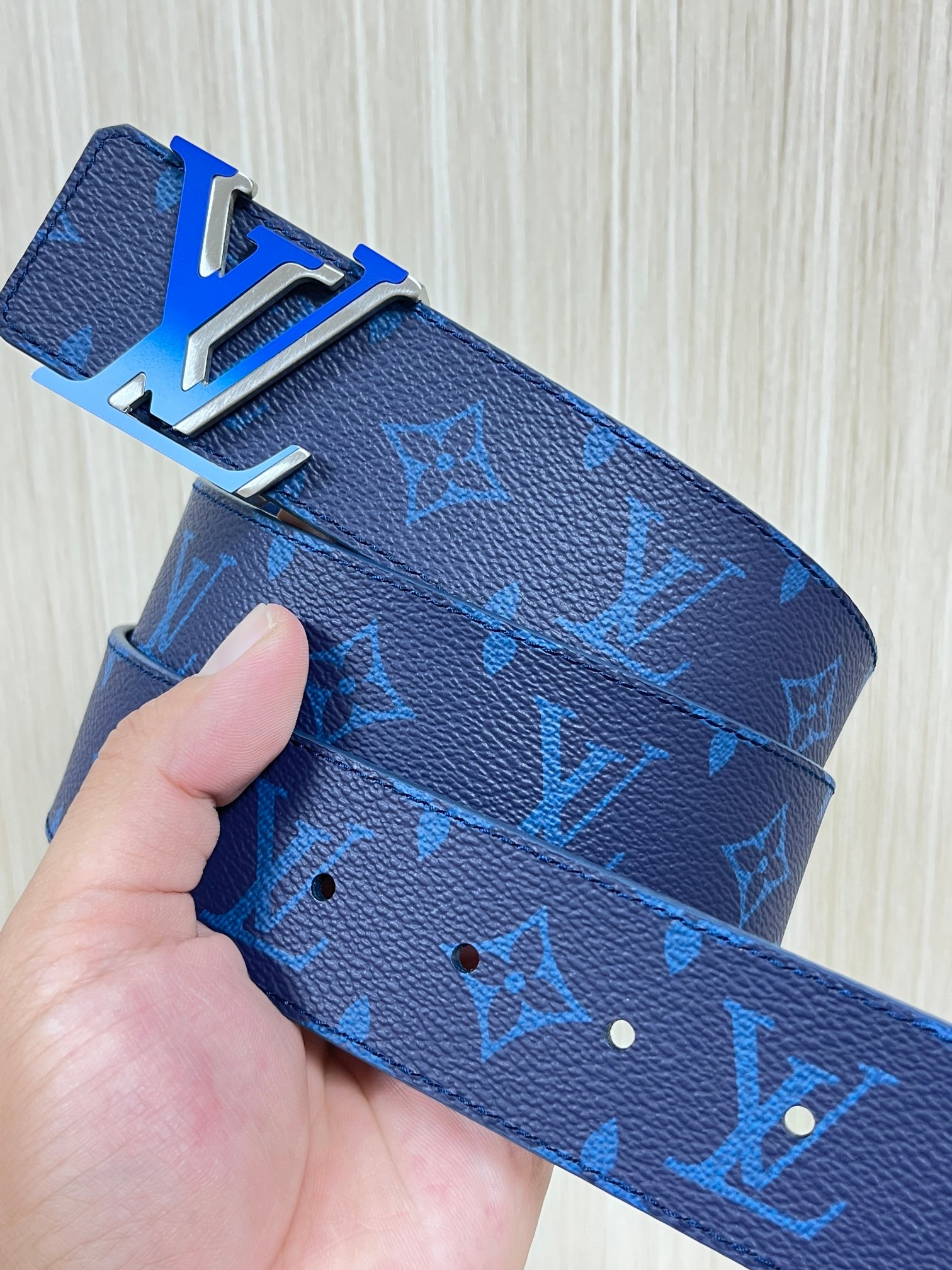 Basic Belt Canvas Blue