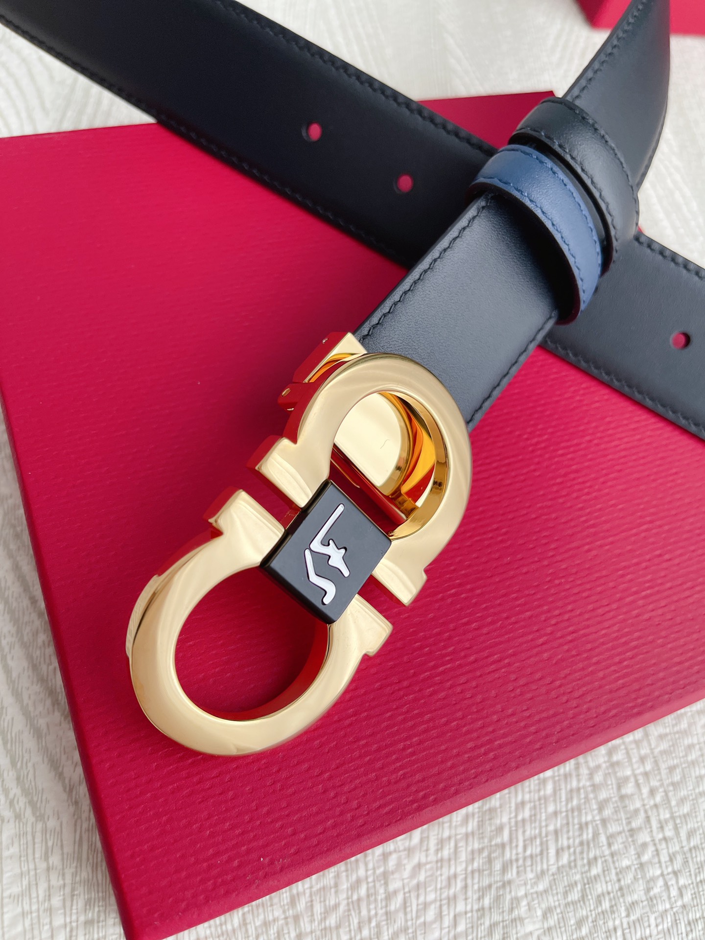 Salvatore Ferragamo Basic Belt Cow Leather