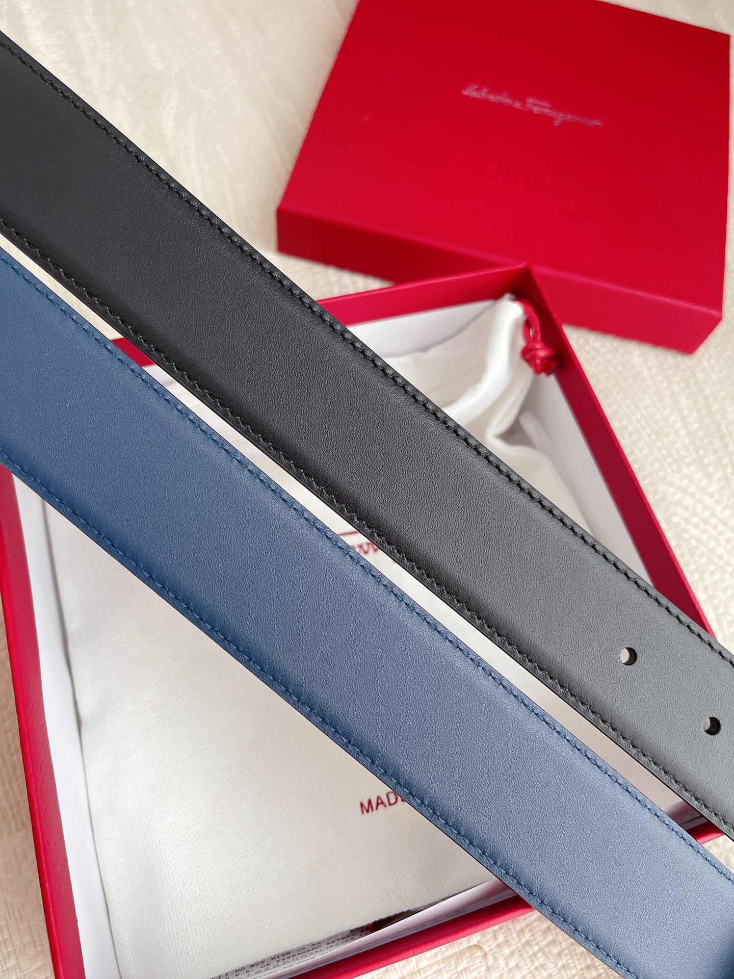 Salvatore Ferragamo Basic Belt Cow Leather