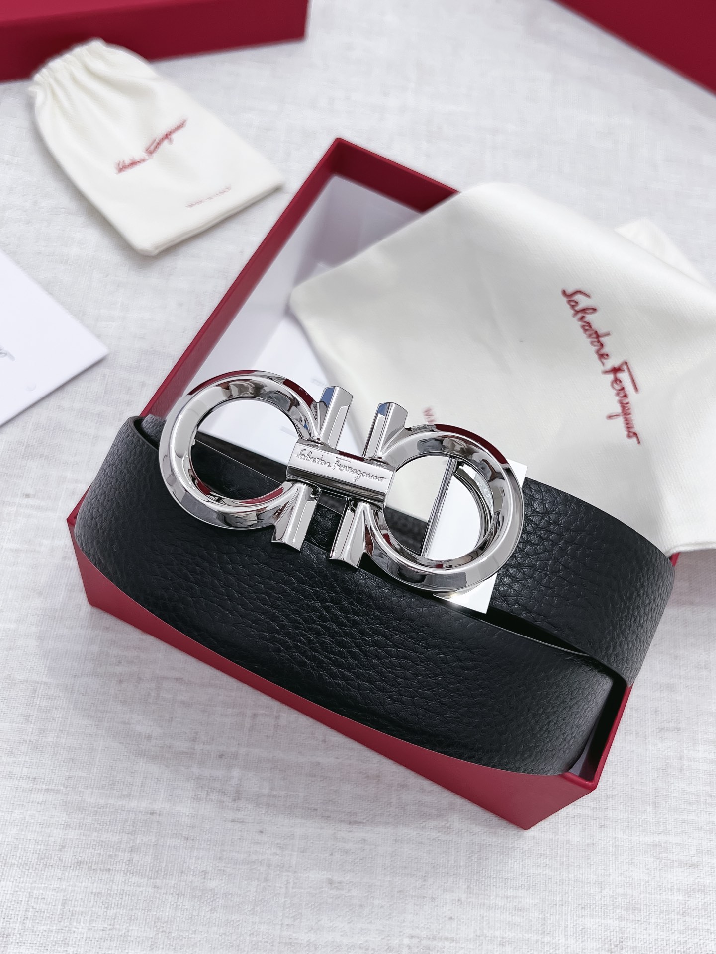 Salvatore Ferragamo Male Basic Belt 35mm-s-m-l