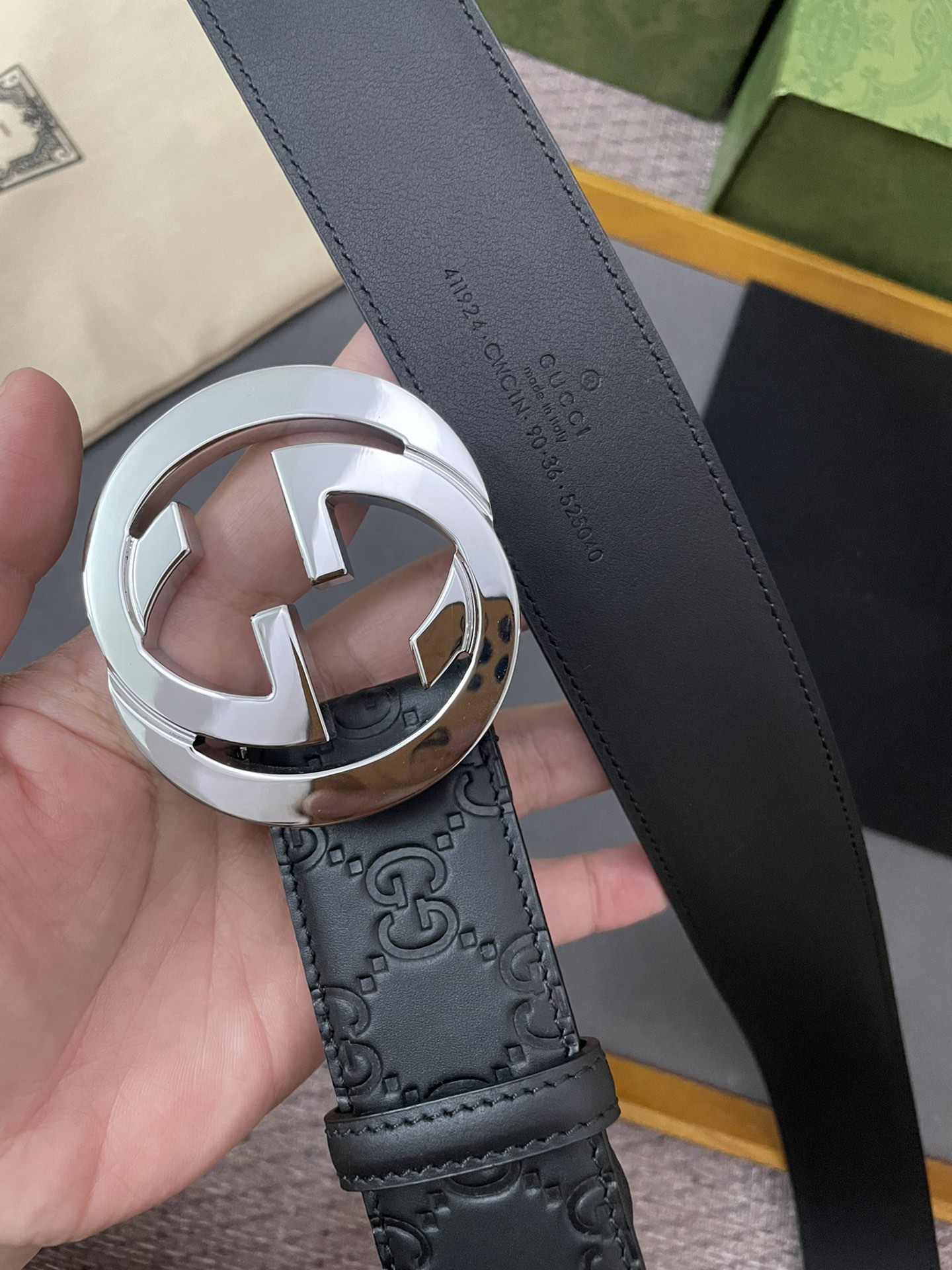 Gucci Male Basic Belt 13514-m