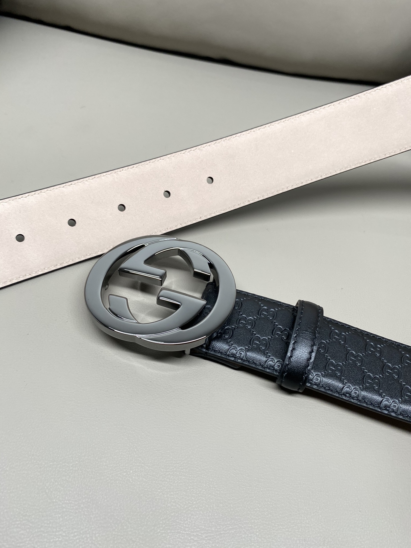 Gucci Male Basic Belt Cow Leather 13514