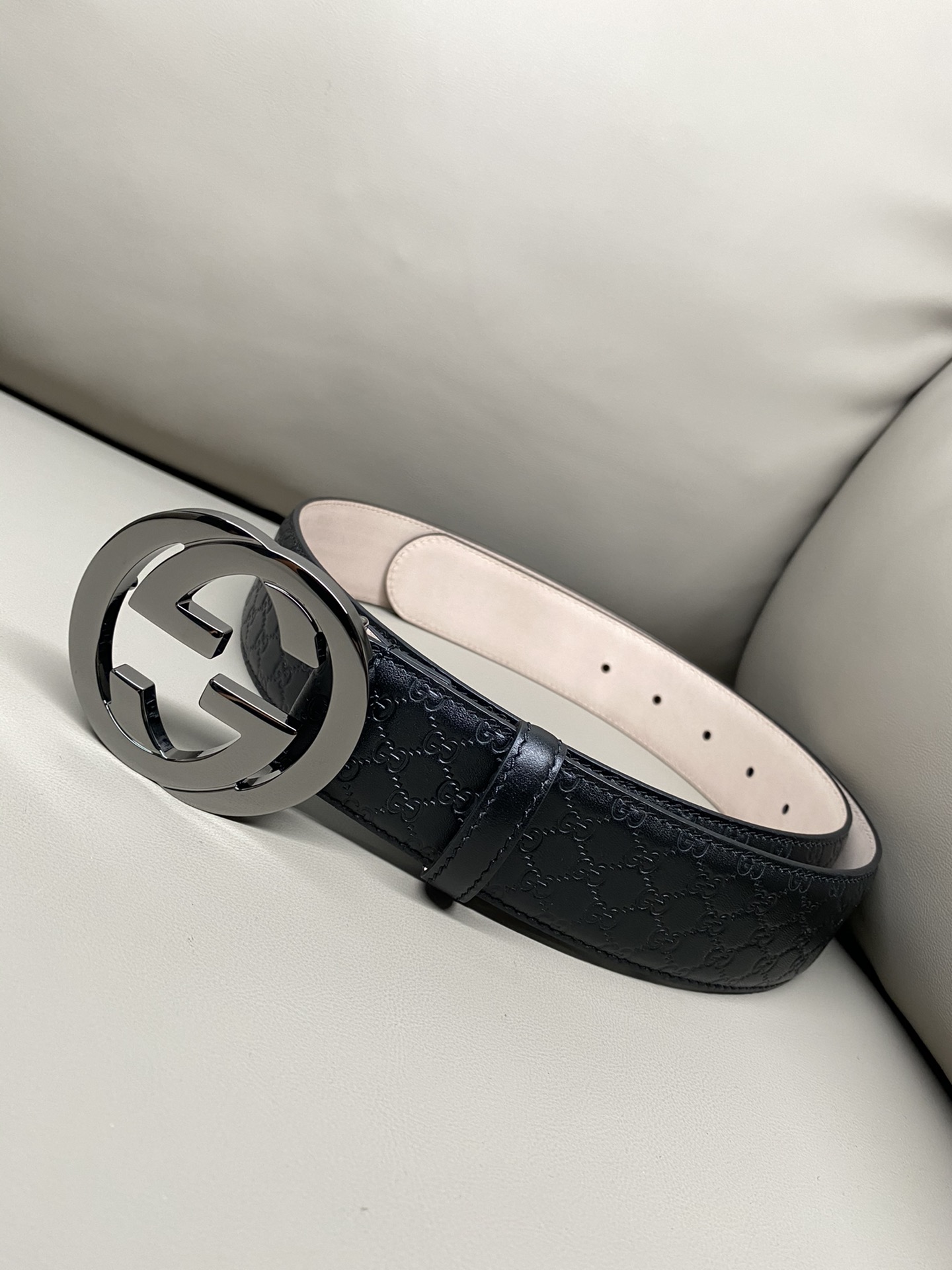 Gucci Male Basic Belt Cow Leather 13514