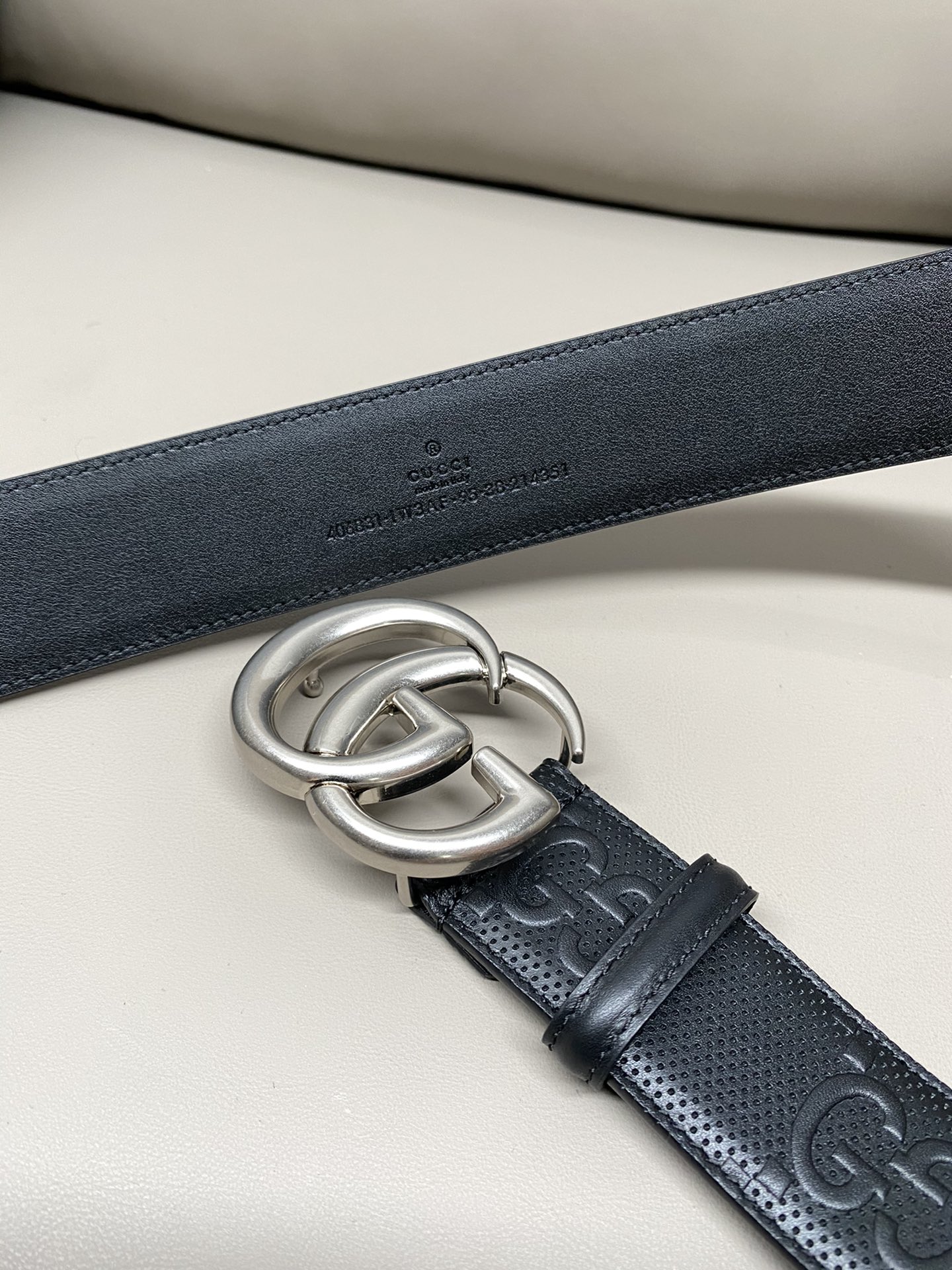 Gucci Male Basic Belt Cow Leather 13514