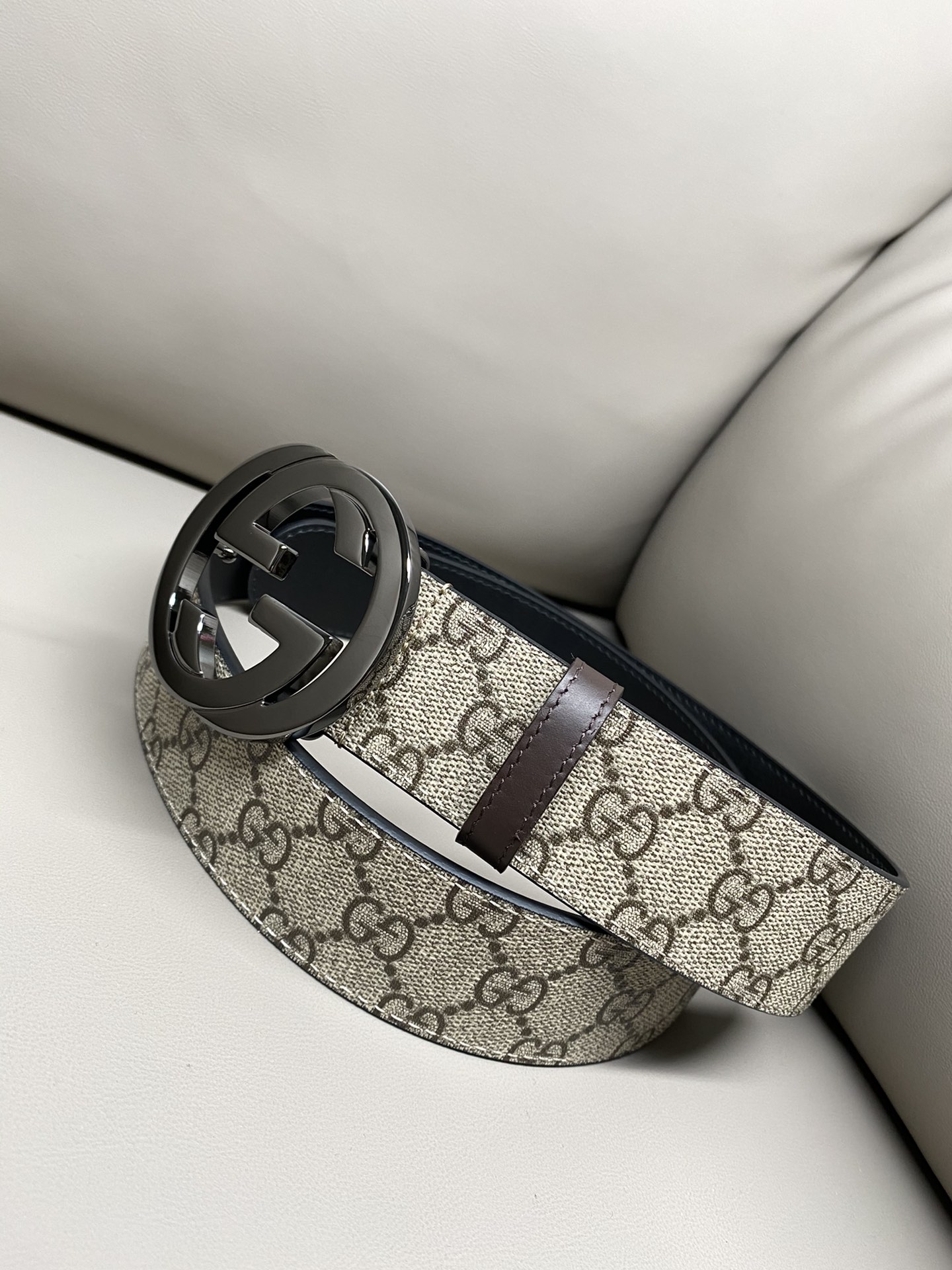 Gucci Male Basic Belt Cow Leather 13514