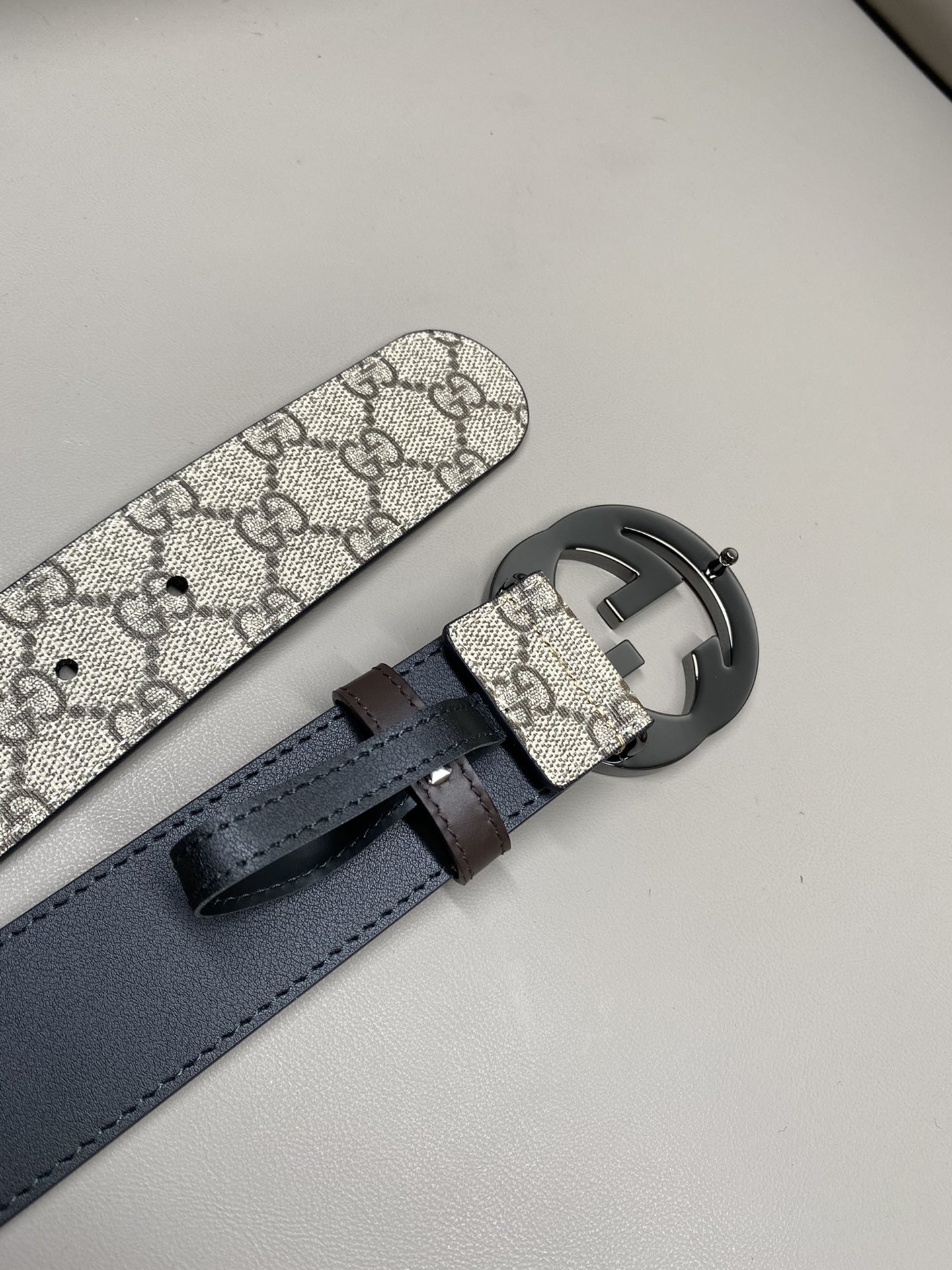 Gucci Male Basic Belt Cow Leather 13514