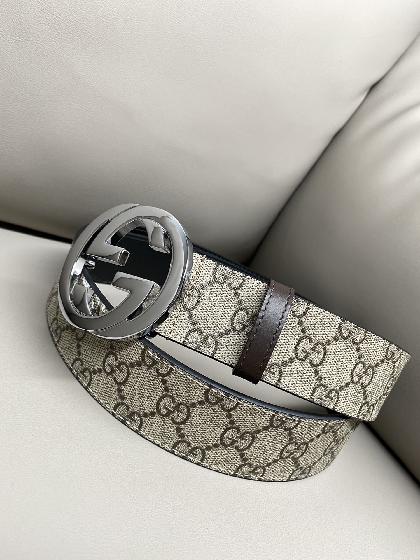 Gucci Male Basic Belt Cow Leather 13514