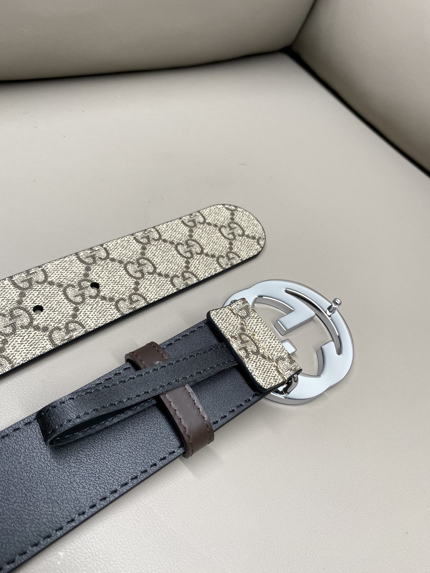 Gucci Male Basic Belt Cow Leather 13514