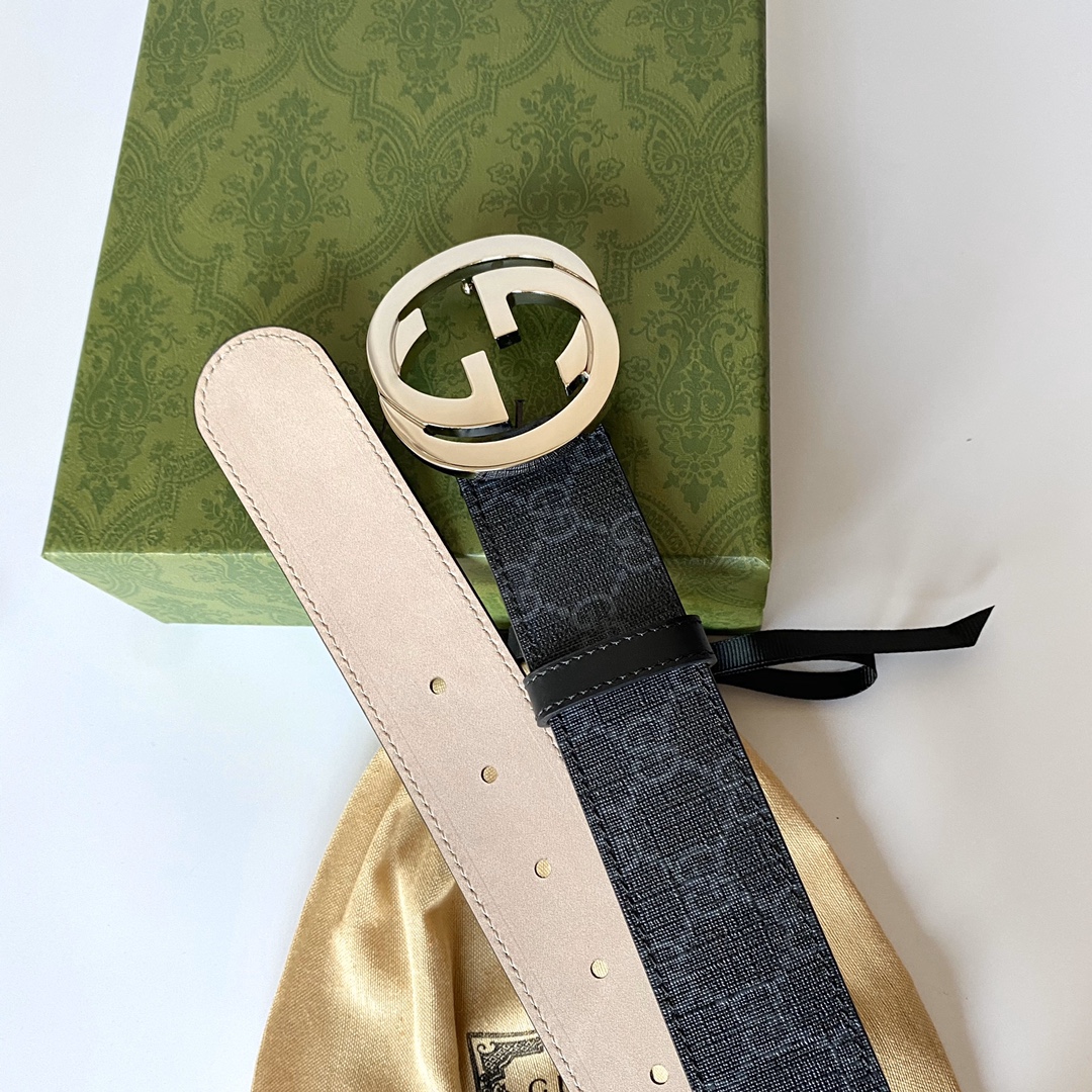 Gucci Male Canvas Belt Canvas S-m