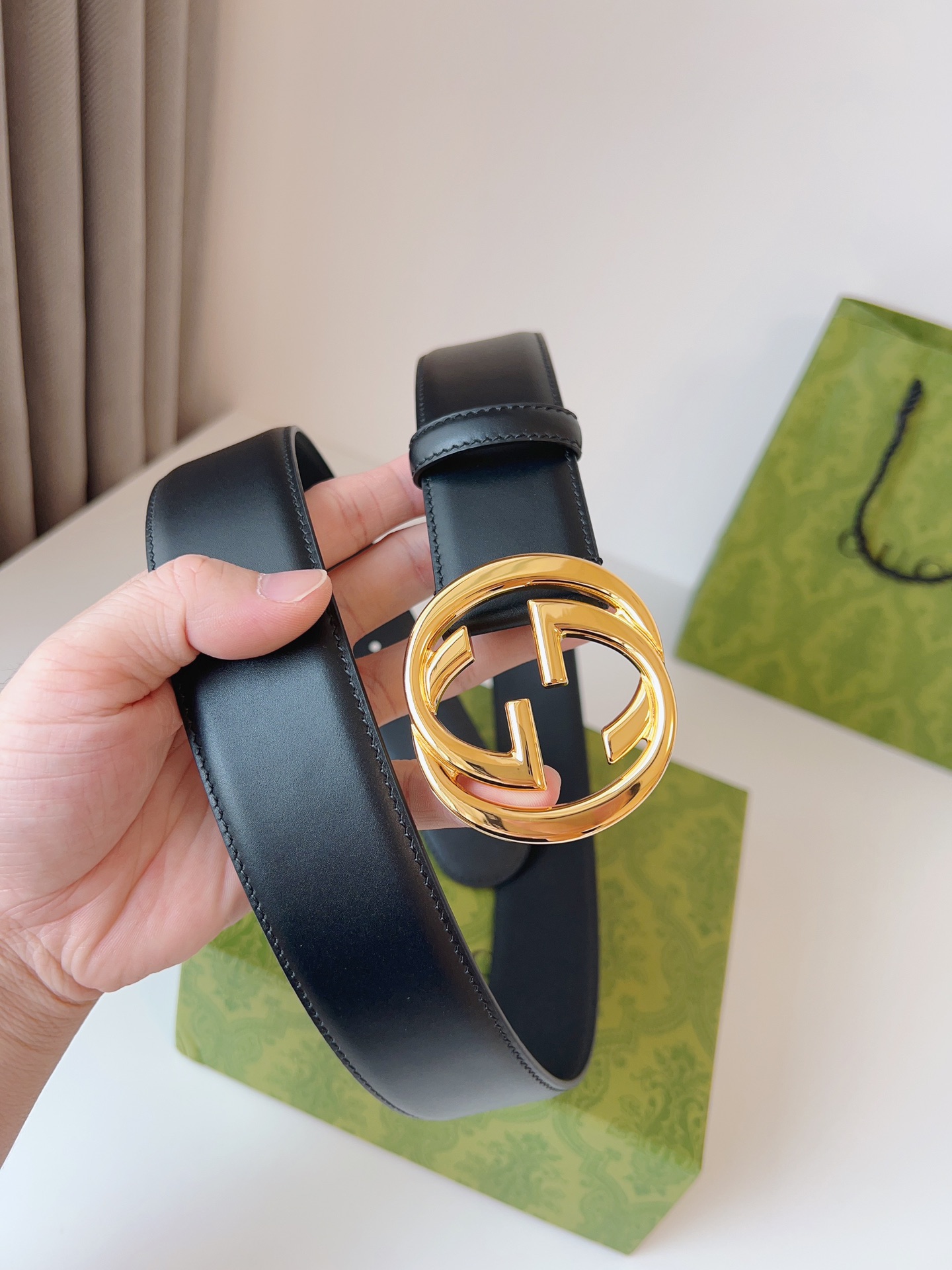 Gucci Male Leather Belt M