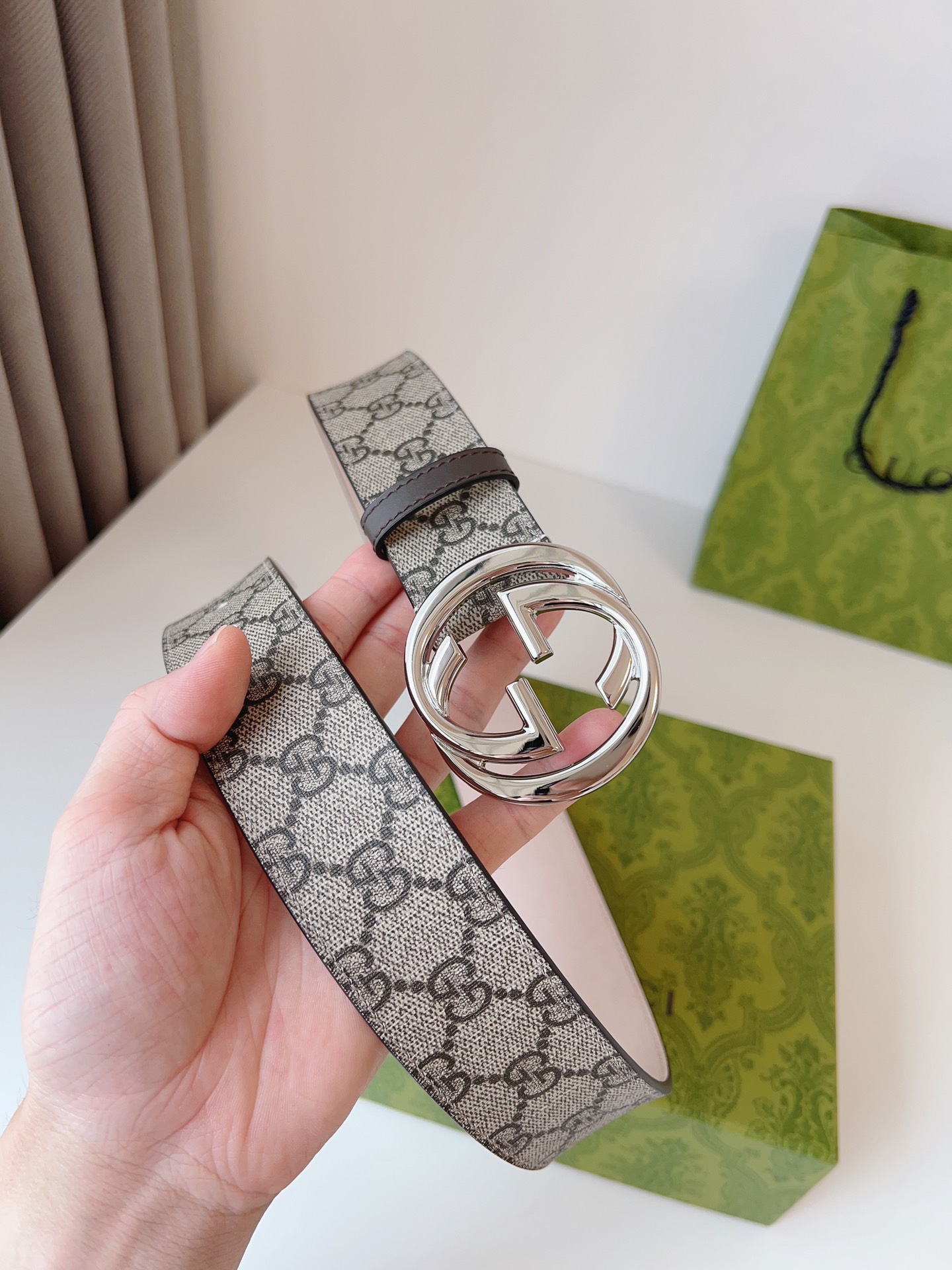 Gucci Male Leather Belt M