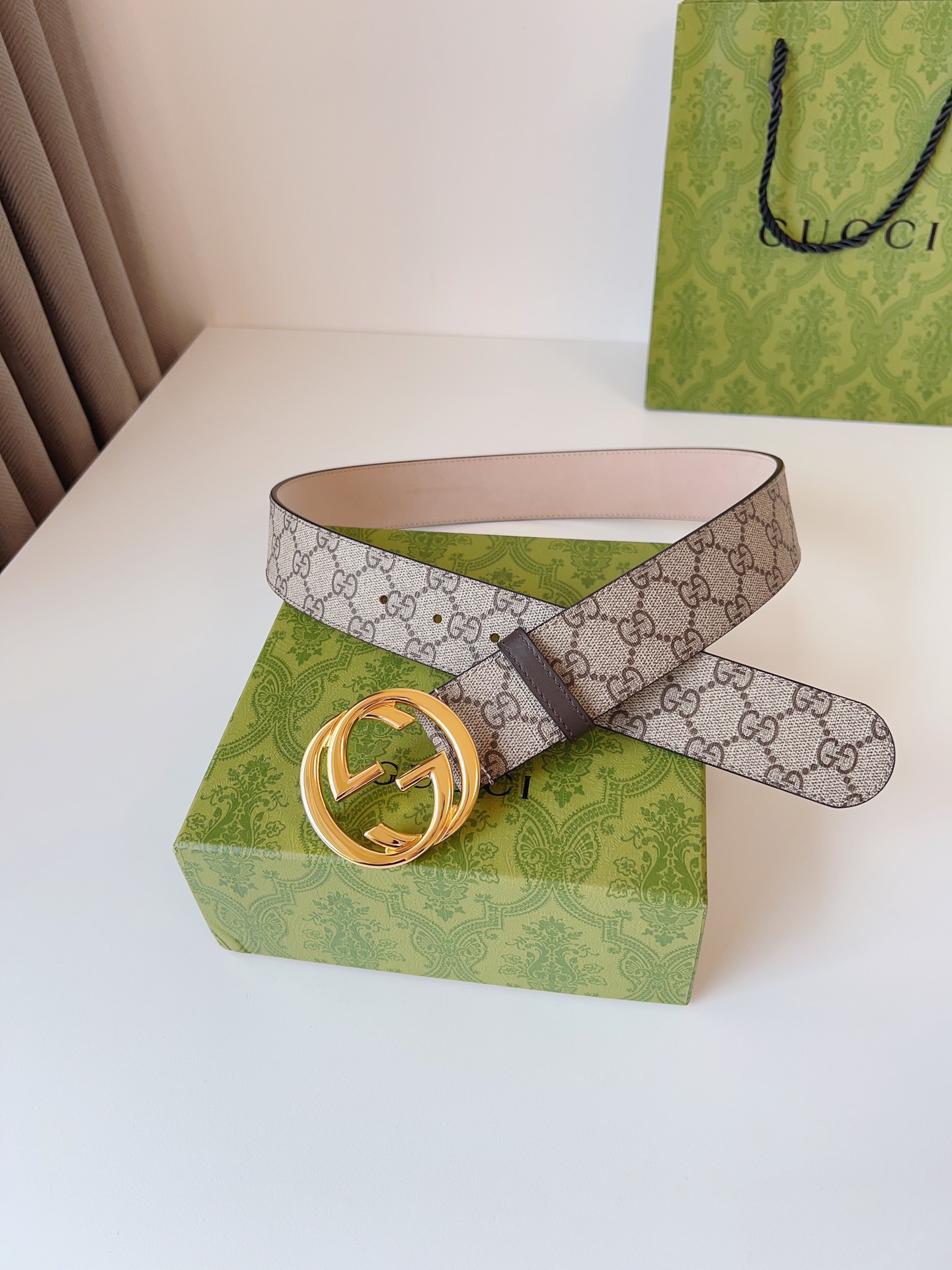 Gucci Male Leather Belt M