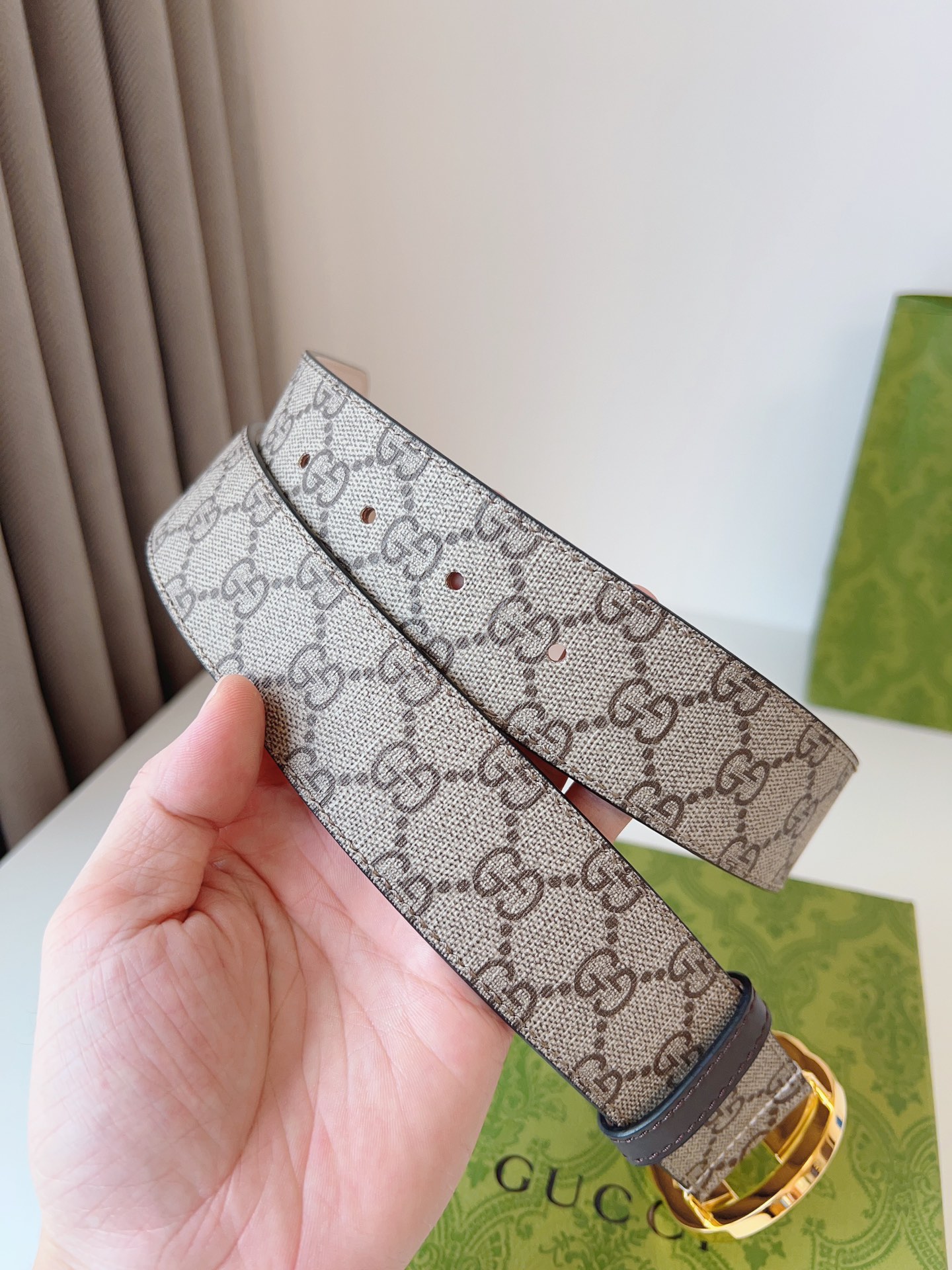 Gucci Male Leather Belt M