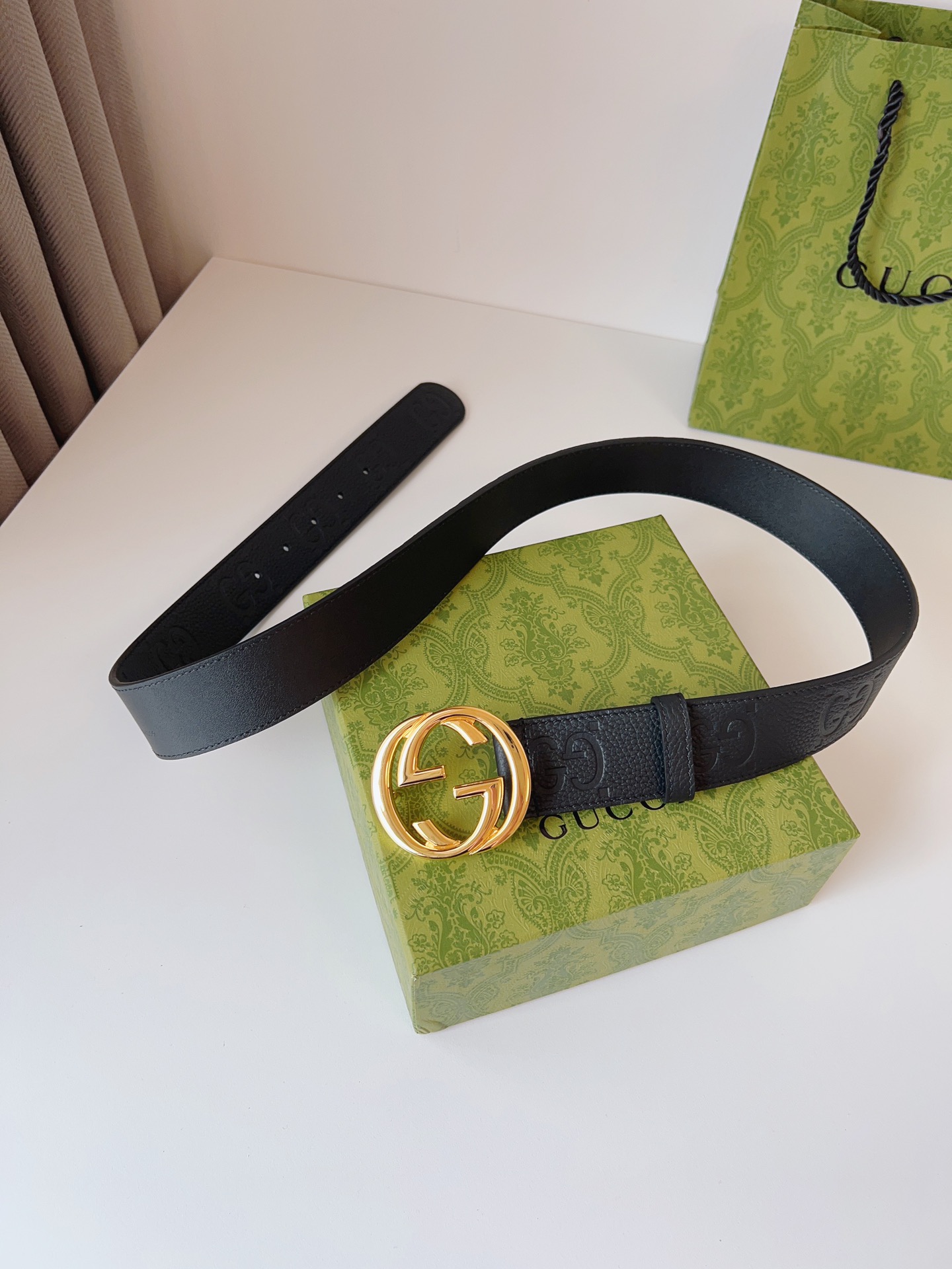 Gucci Male Leather Belt M