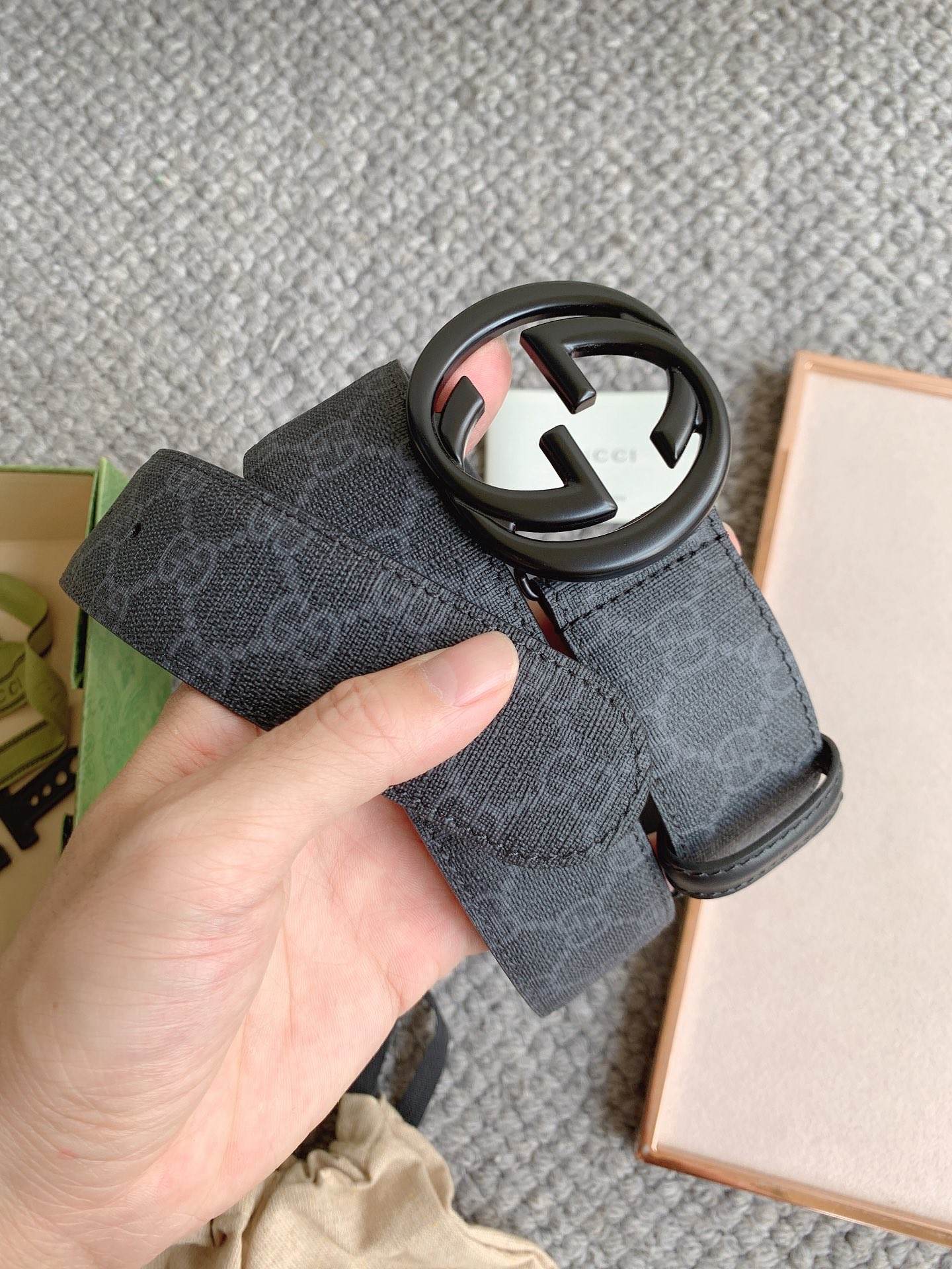 Gucci Male Basic Belt Black 13514-s