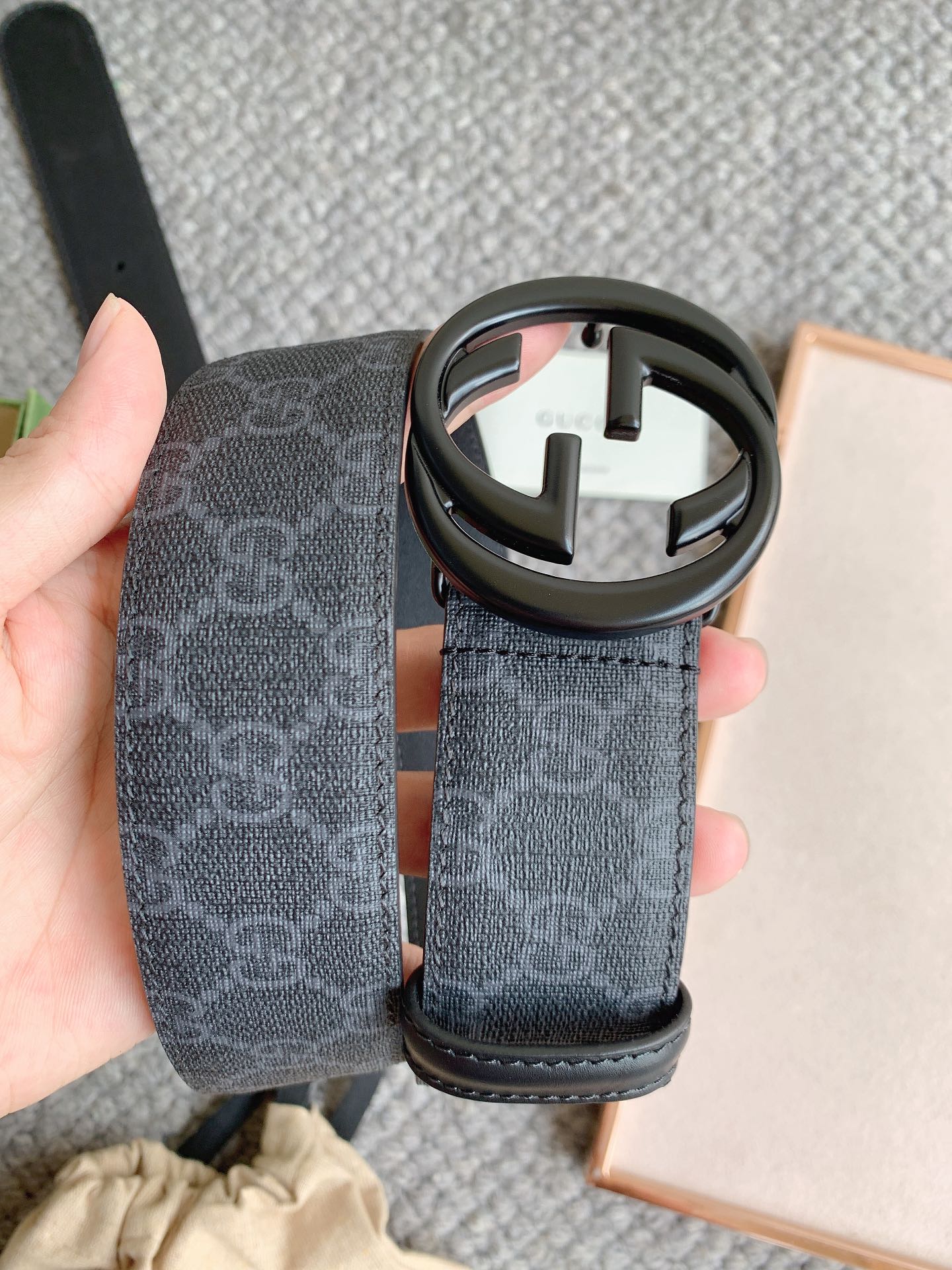 Gucci Male Basic Belt Black 13514-s