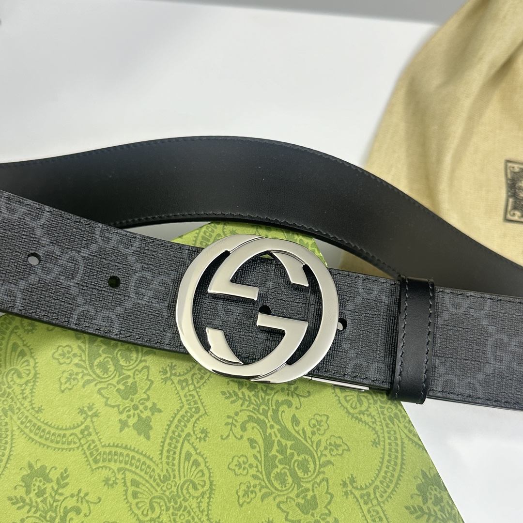 Gucci Male Leather Belt Cow Leather