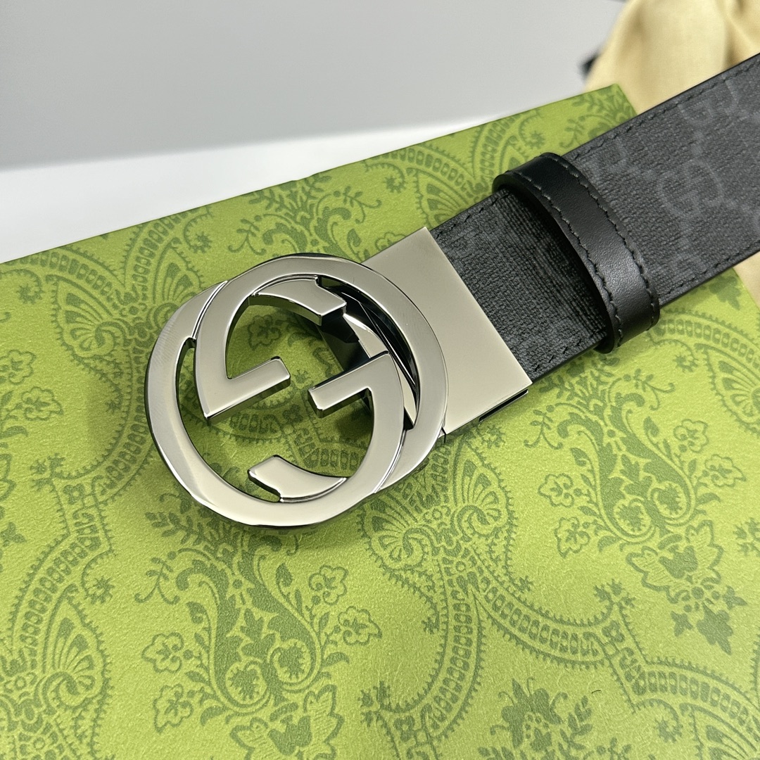Gucci Male Leather Belt Cow Leather