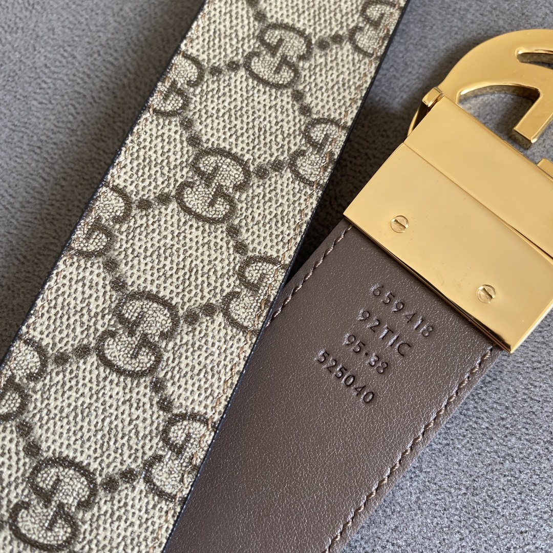 Gucci Male Basic Belt Cow Leather Black M