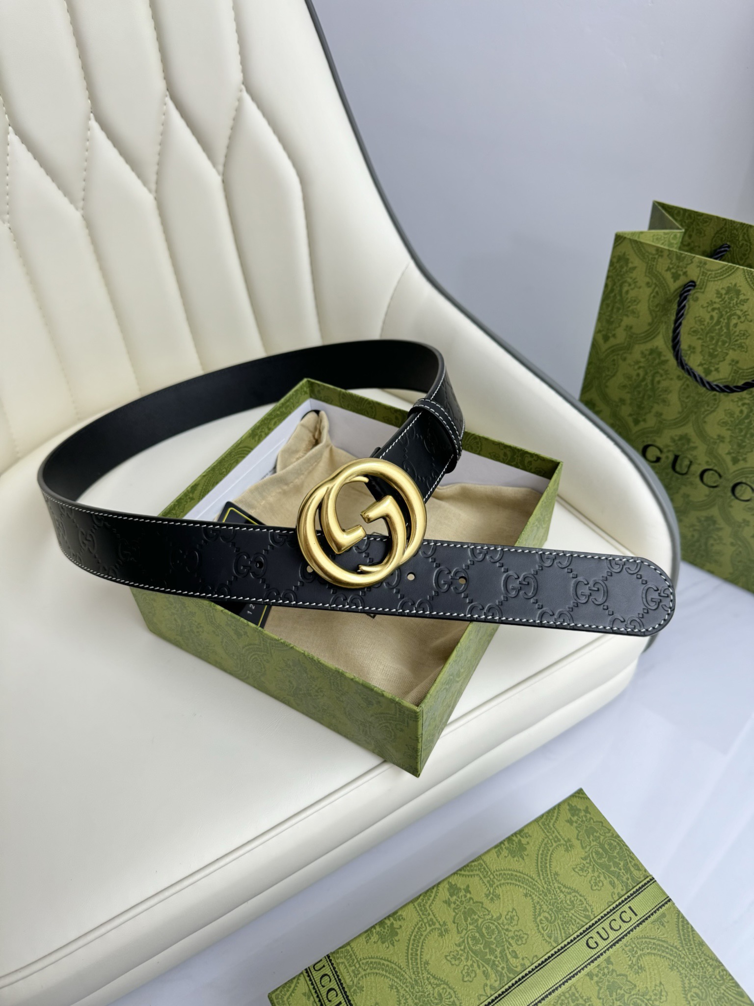 Gucci Male Basic Belt M