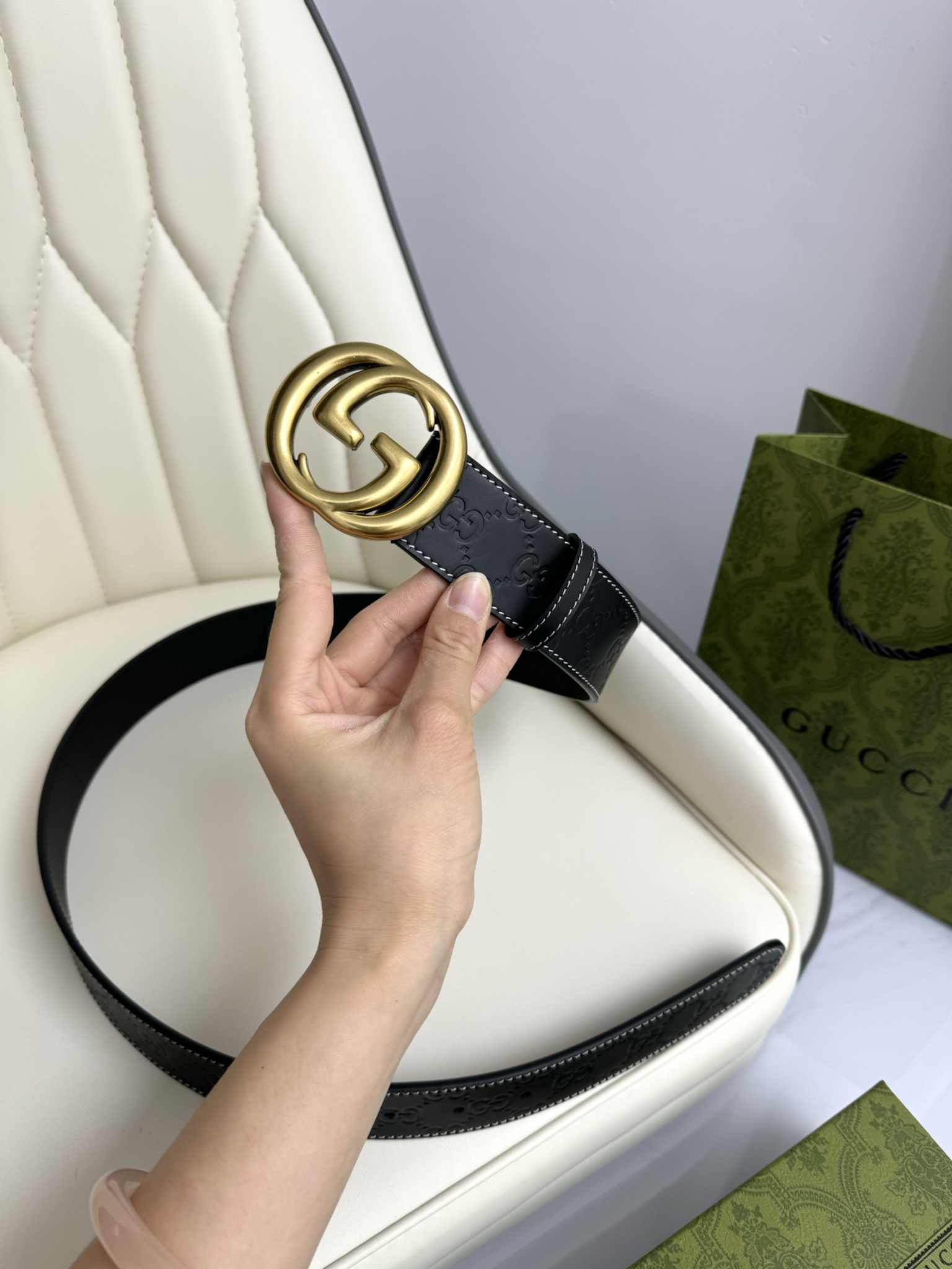 Gucci Male Basic Belt M