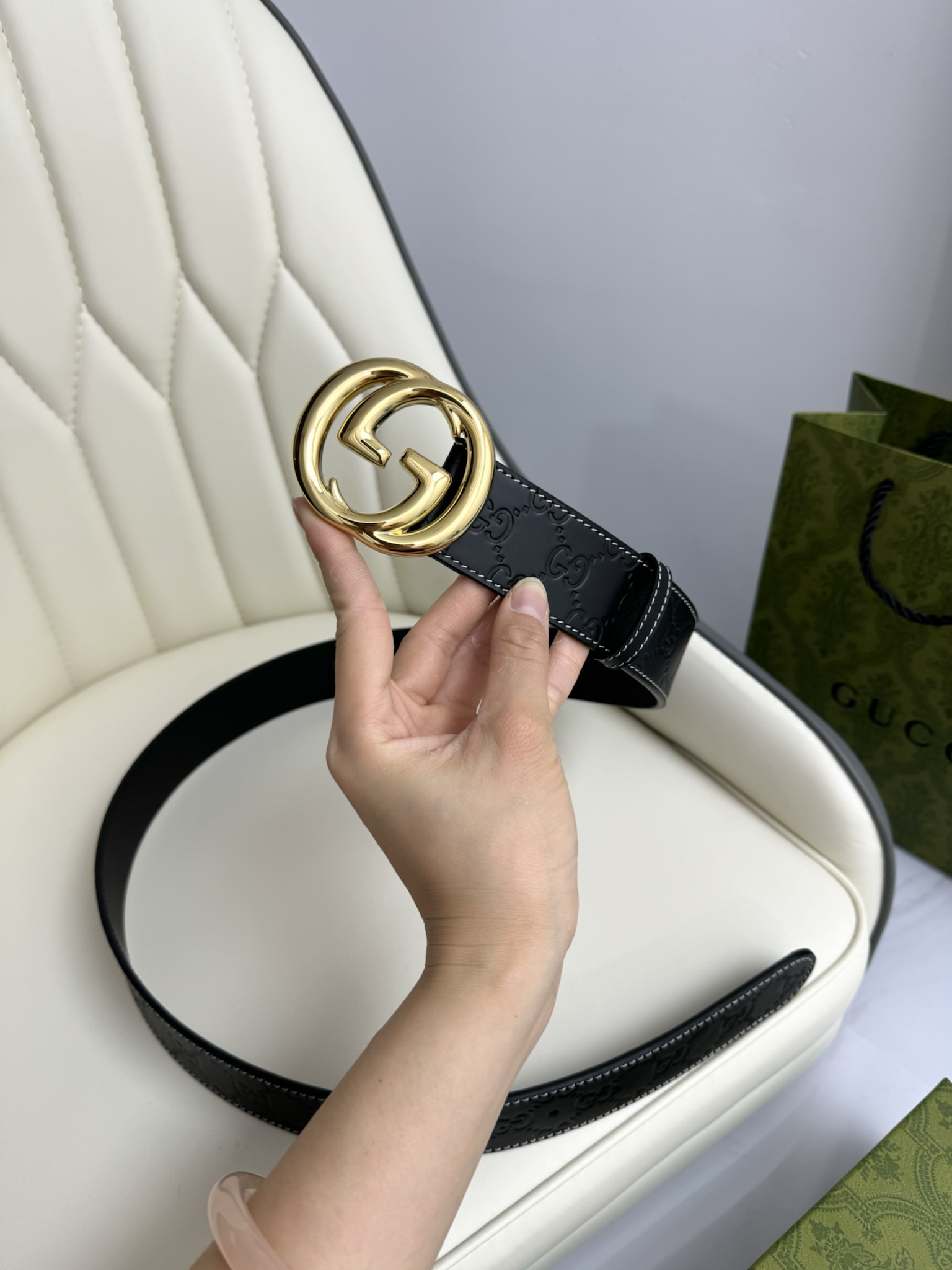 Gucci Male Basic Belt M