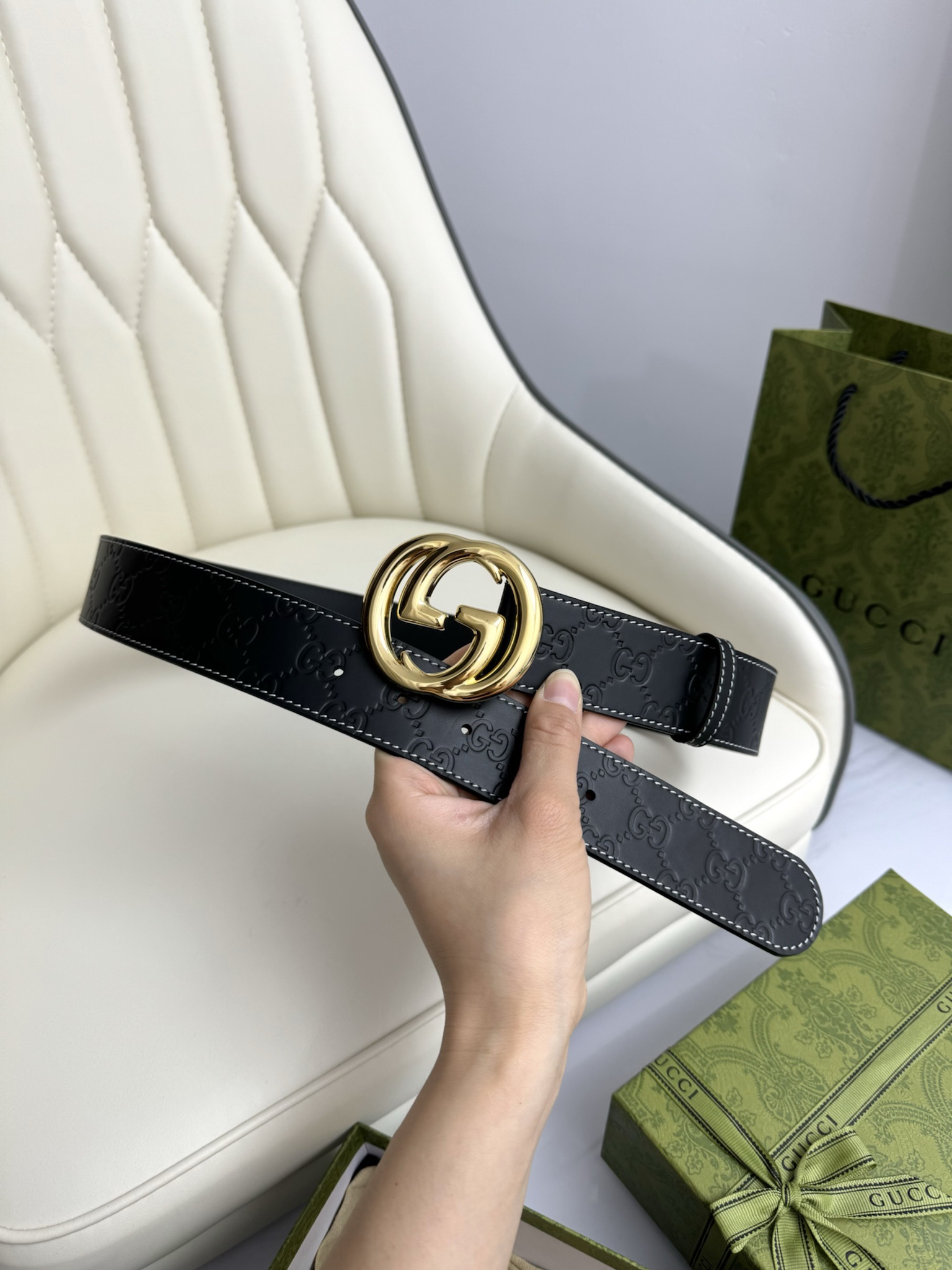 Gucci Male Basic Belt M