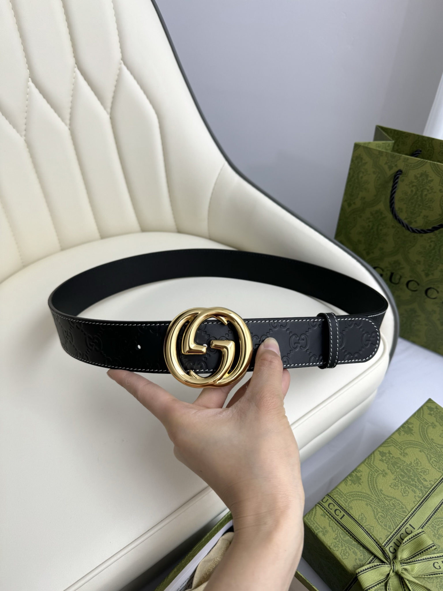 Gucci Male Basic Belt M