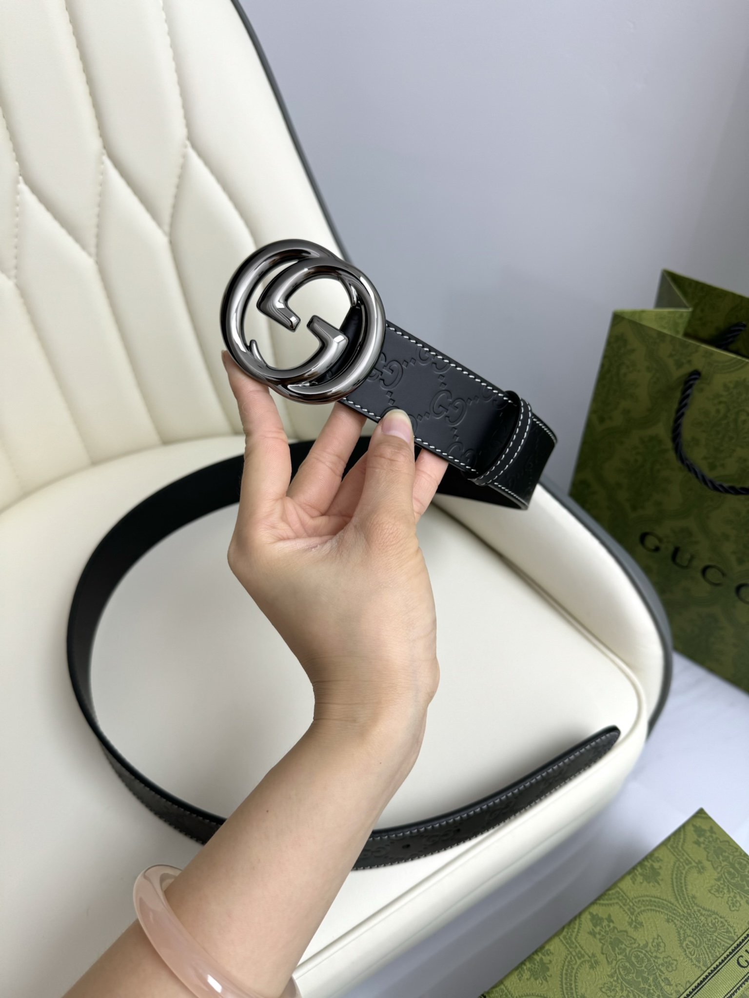 Gucci Male Basic Belt M