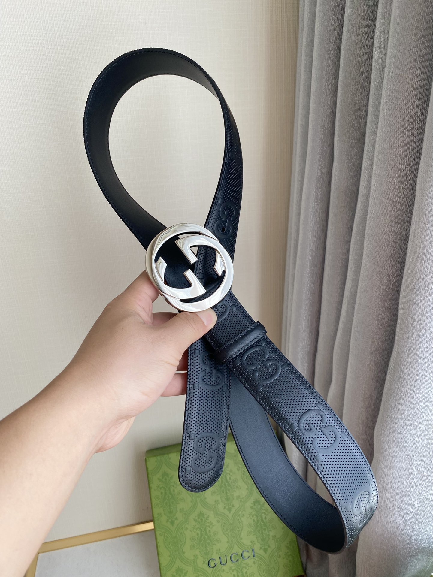 Gucci Male Basic Belt Black L