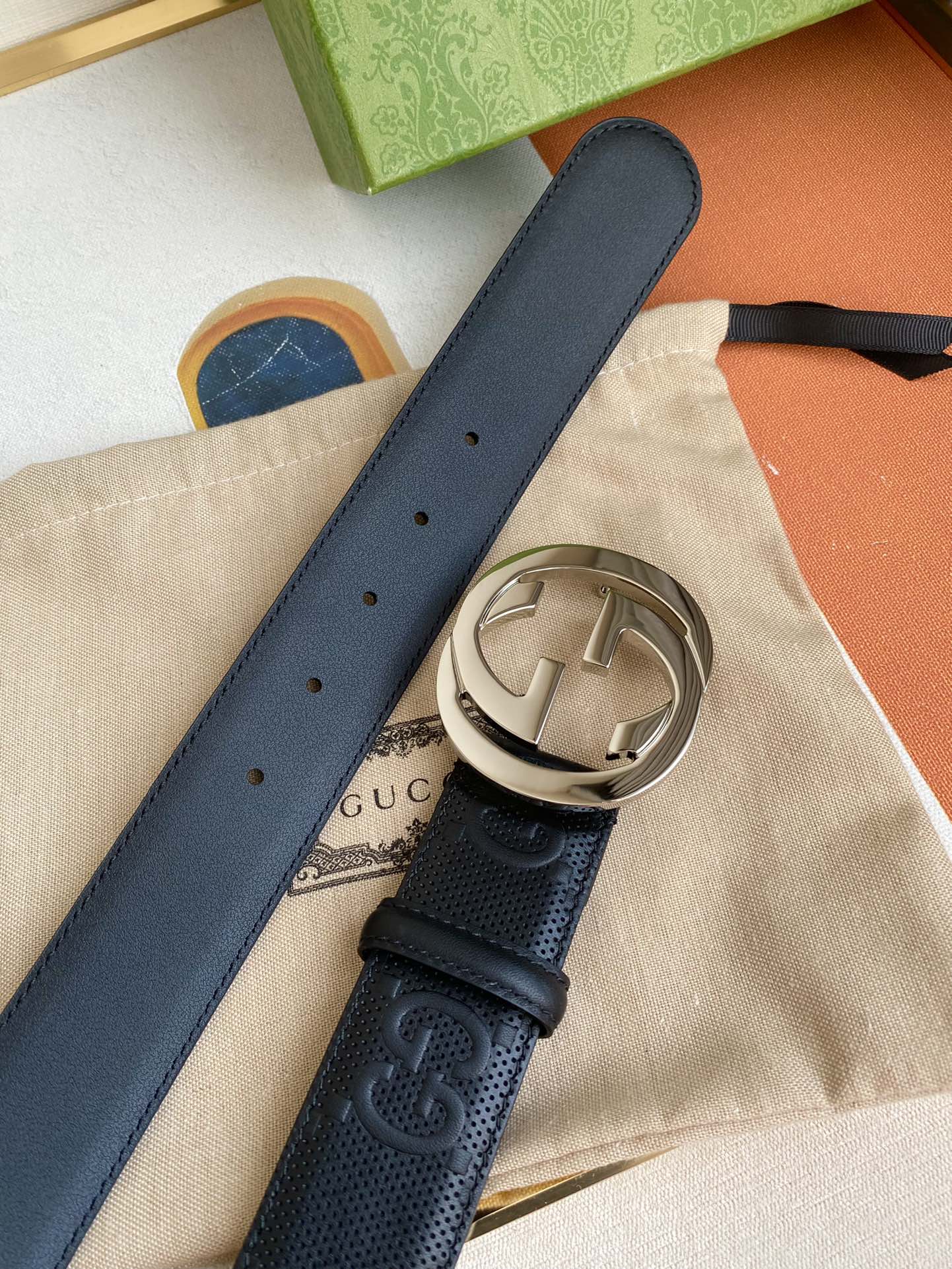 Gucci Male Basic Belt Black L