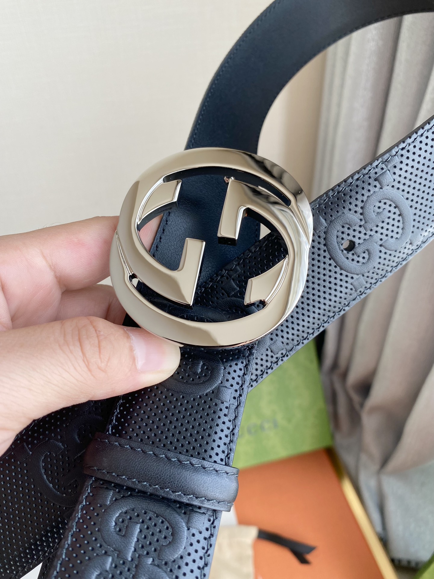 Gucci Male Basic Belt Black L