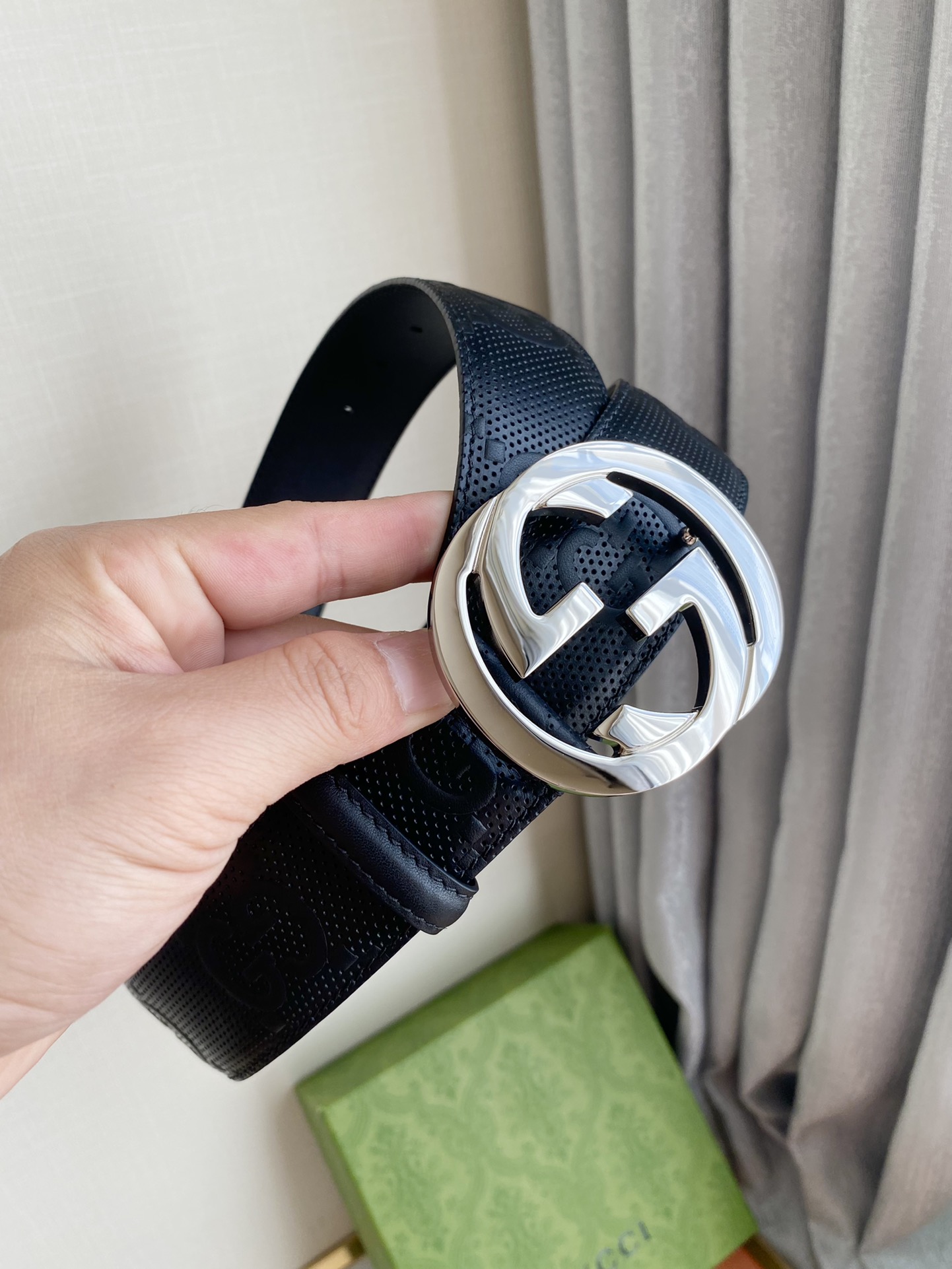 Gucci Male Basic Belt Black L