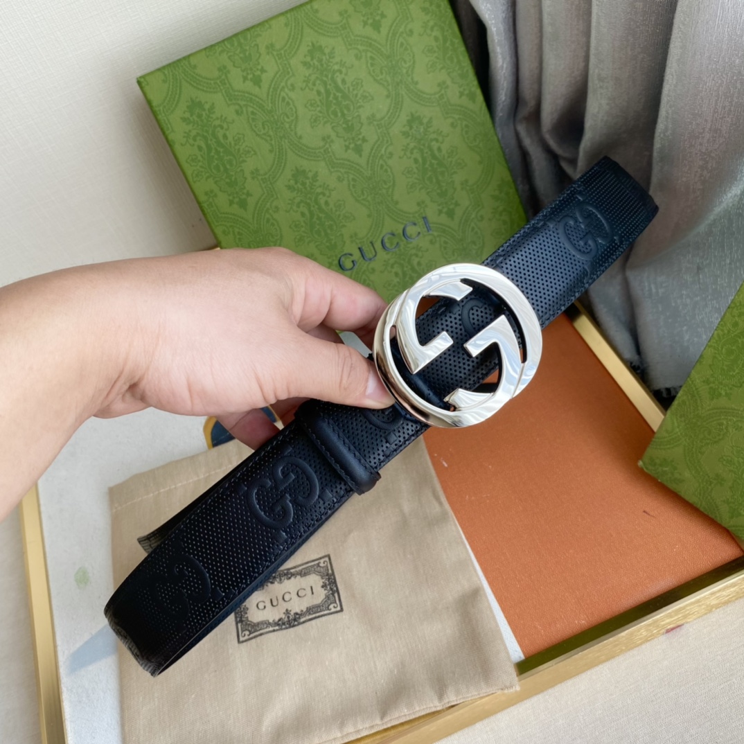 Gucci Male Basic Belt Black L