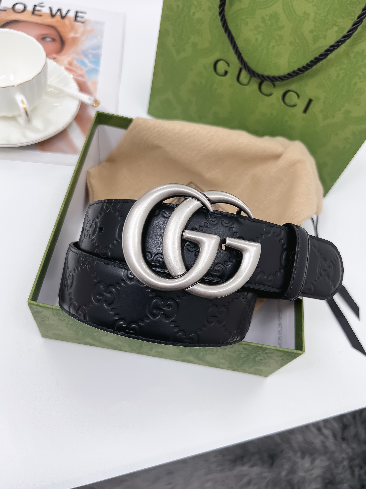Gucci Male Basic Belt 13514