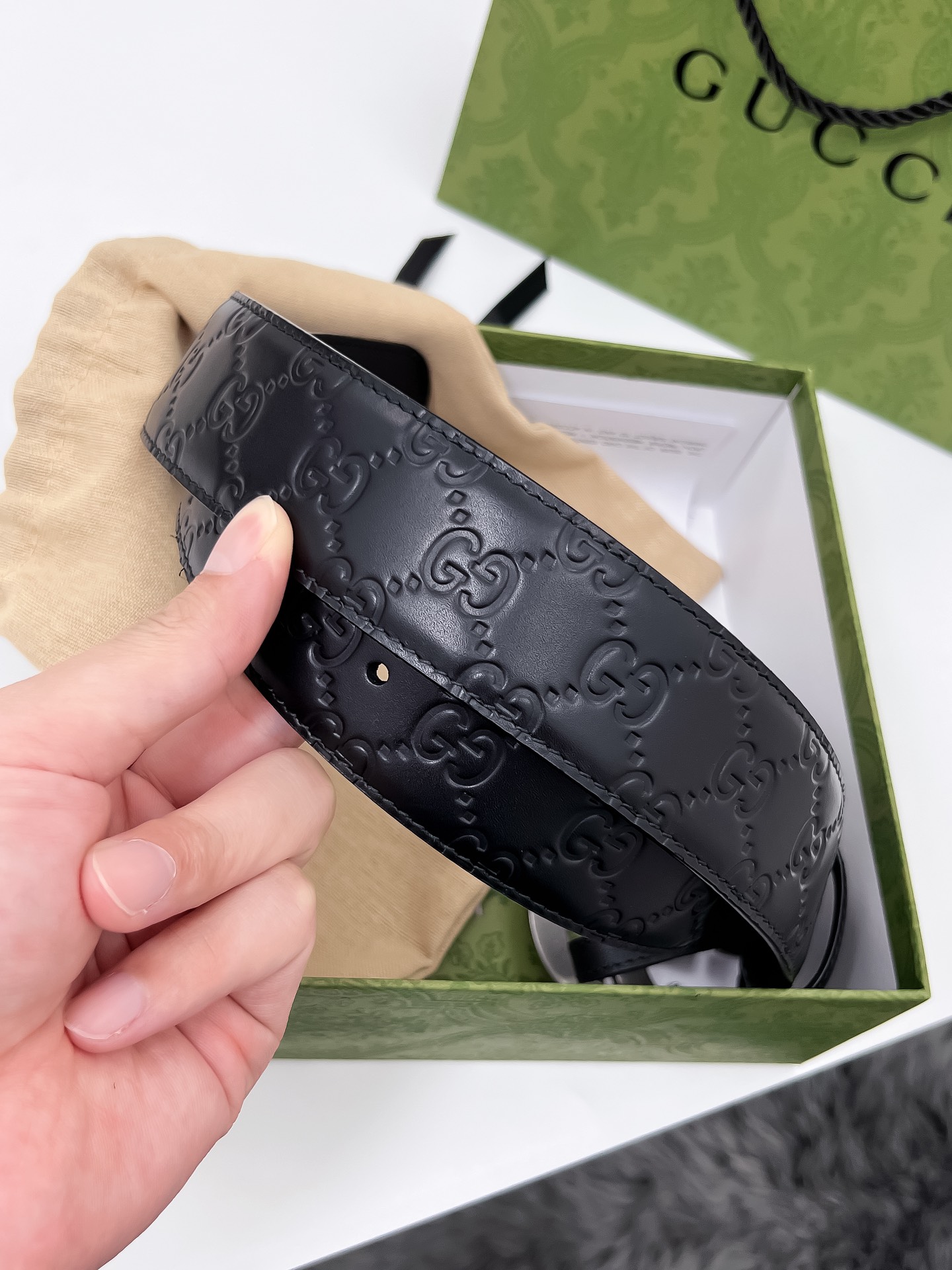 Gucci Male Basic Belt 13514