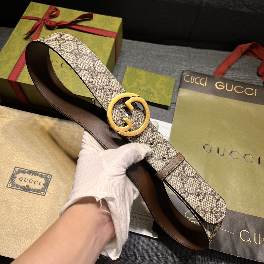 Gucci Male Basic Belt Black 13514-m