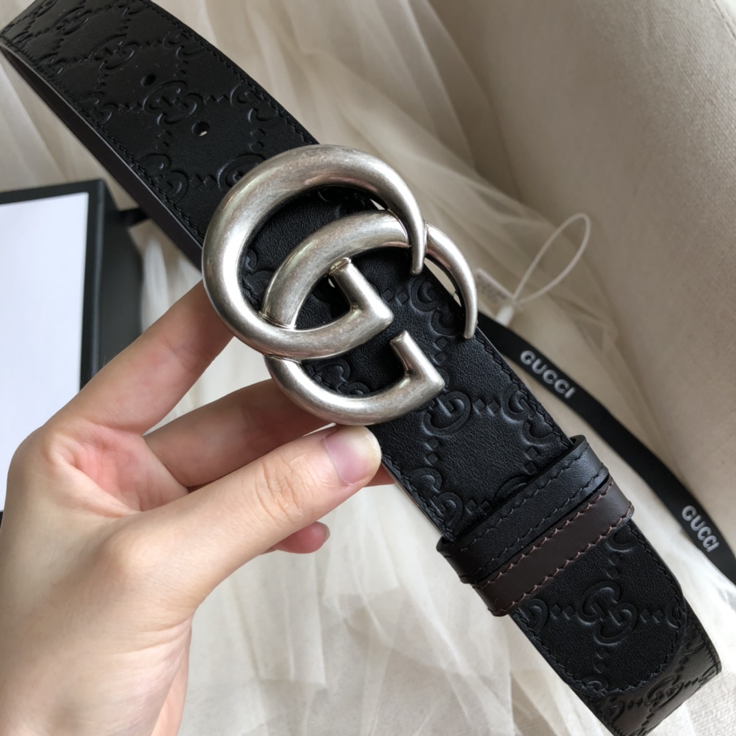 Gucci Male Basic Belt Cow Leather 13514-m