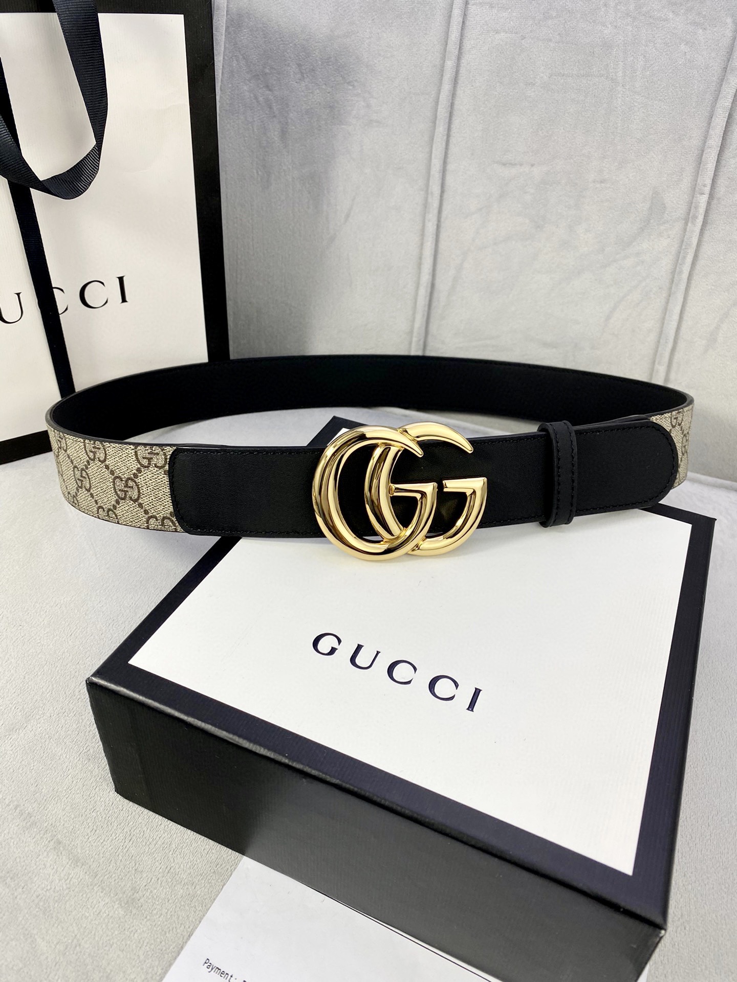 Gucci Basic Belt Black M