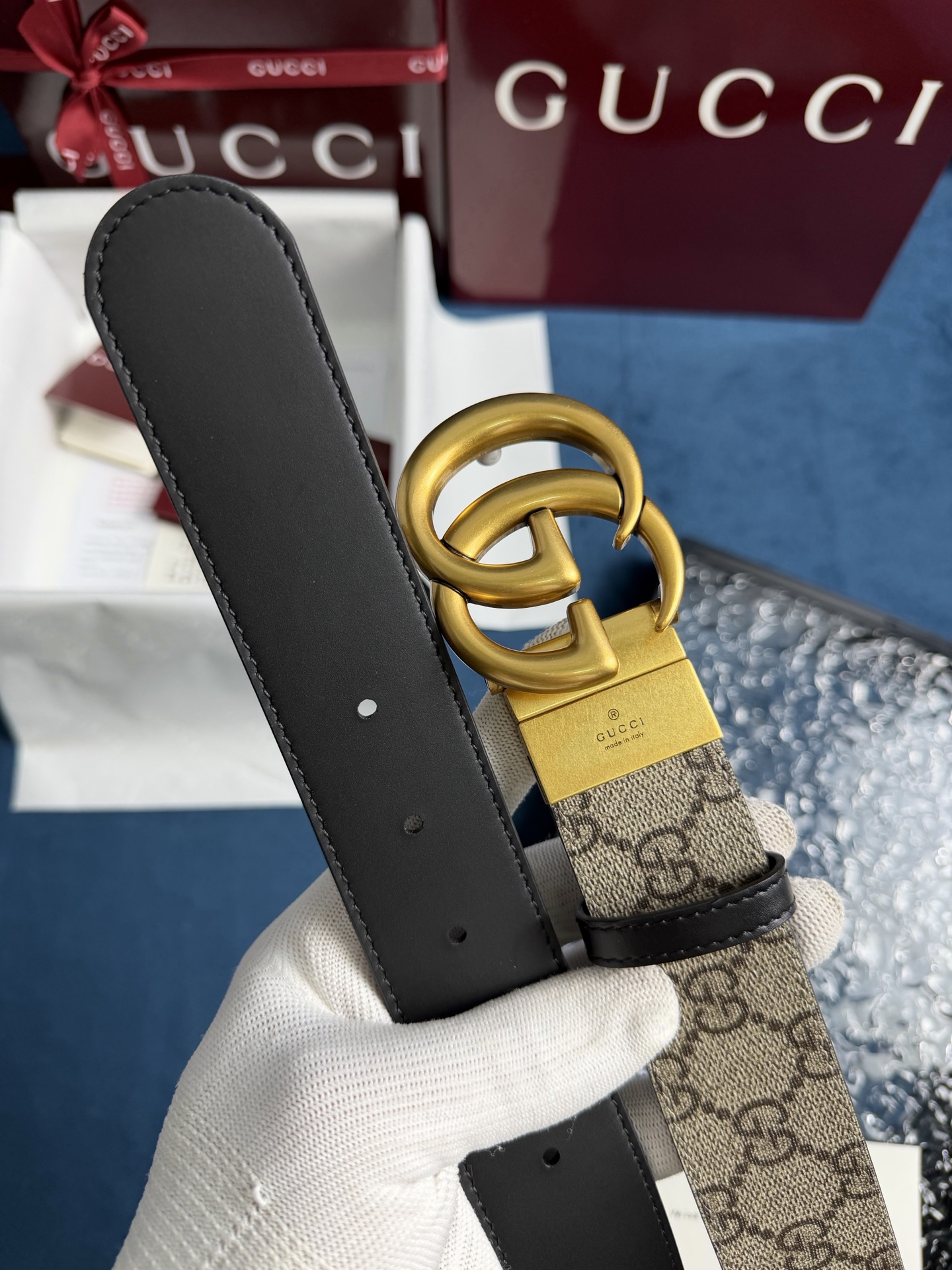 Gucci Basic Belt Gold