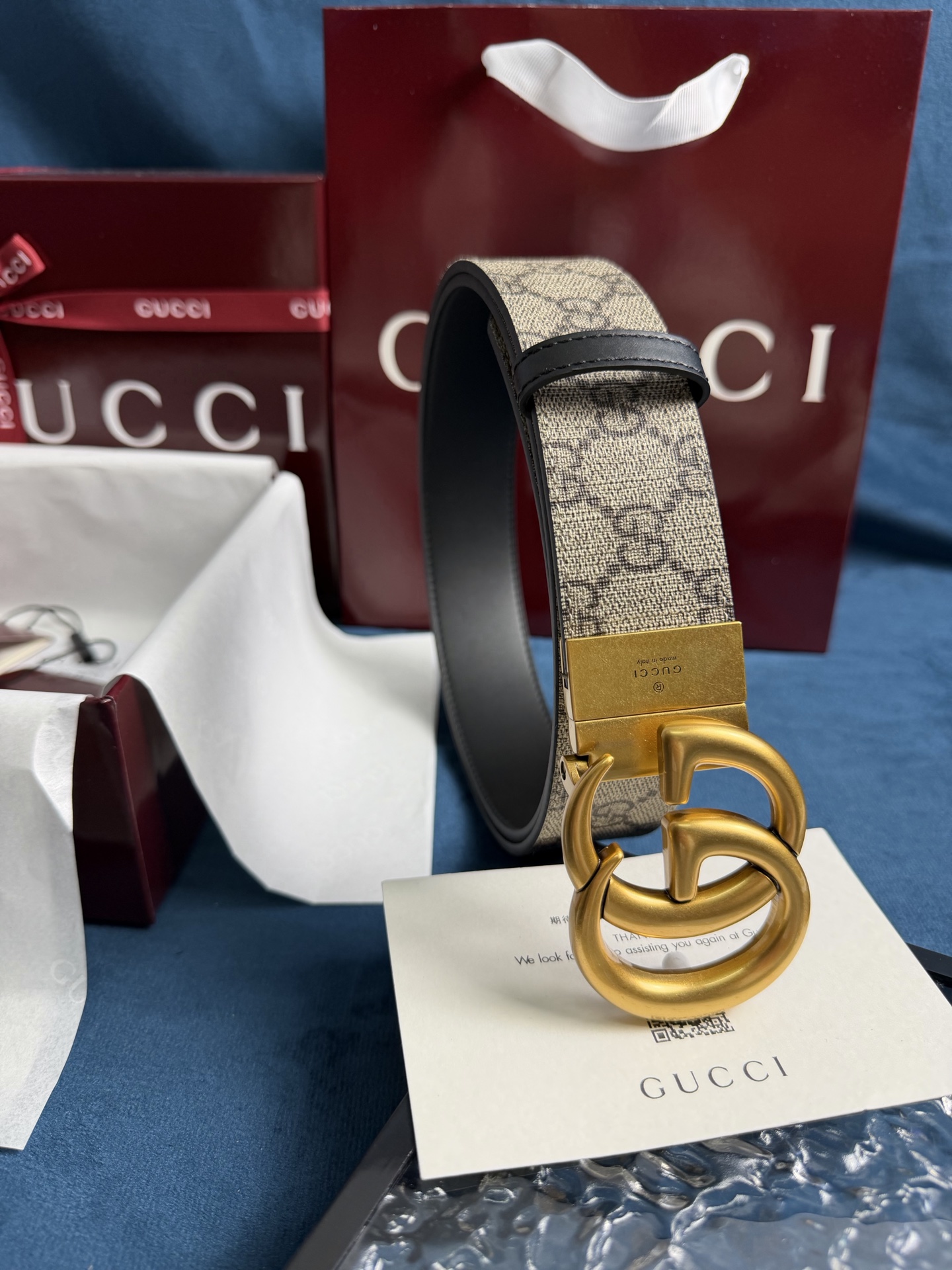 Gucci Basic Belt Gold