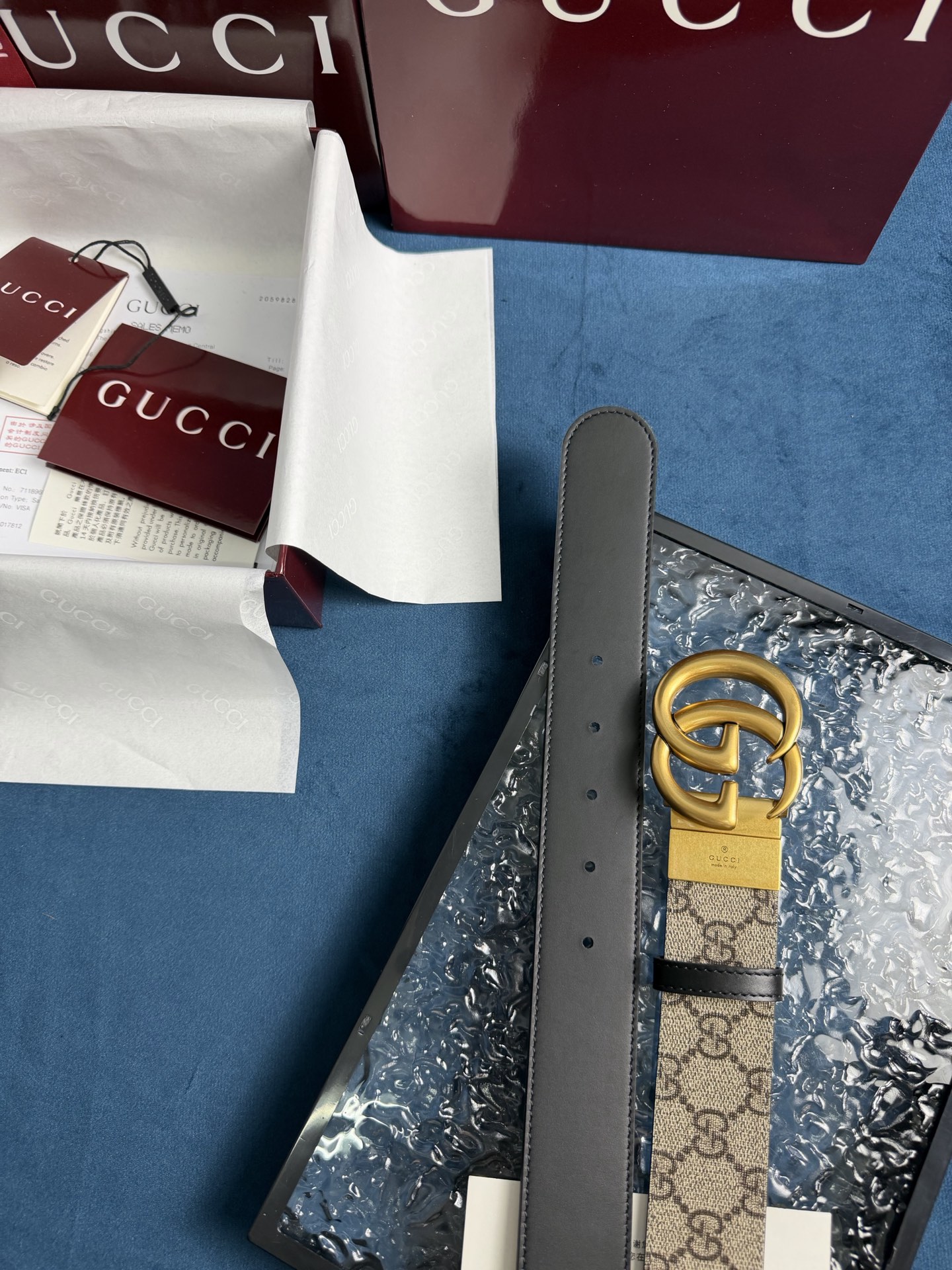 Gucci Basic Belt Gold