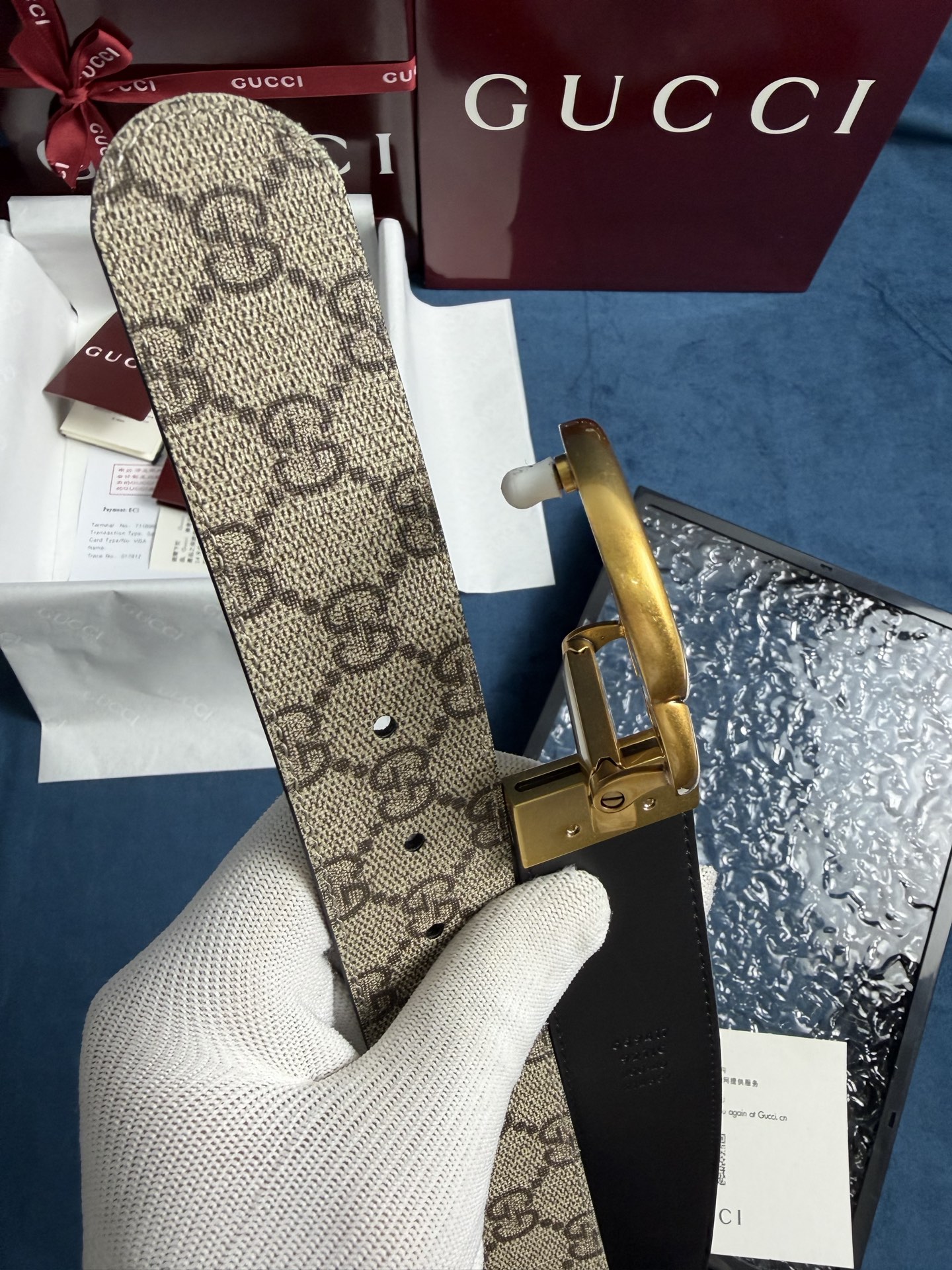 Gucci Basic Belt Gold