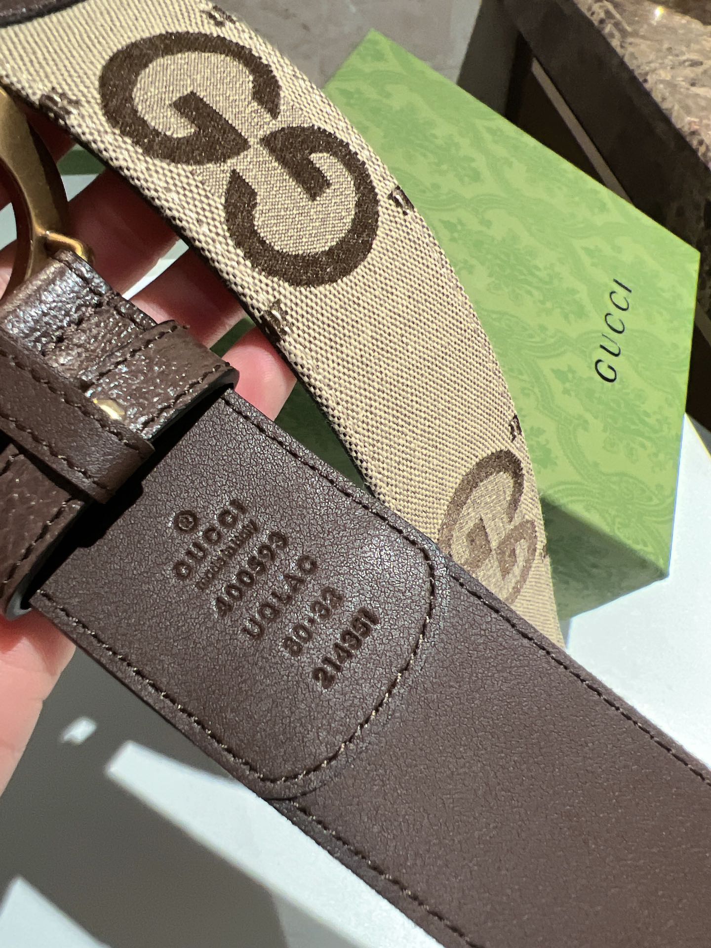 Basic Belt Gold Wide Width