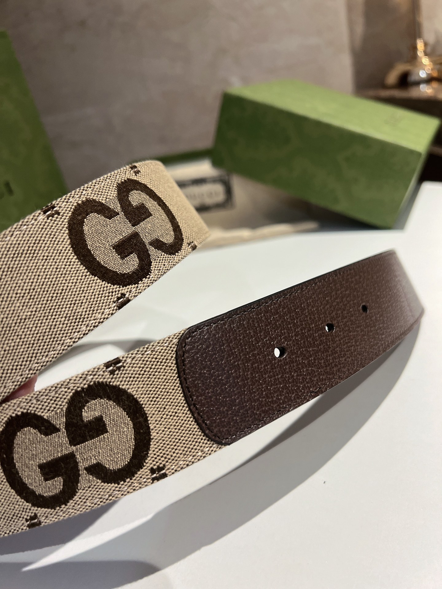 Basic Belt Gold Wide Width