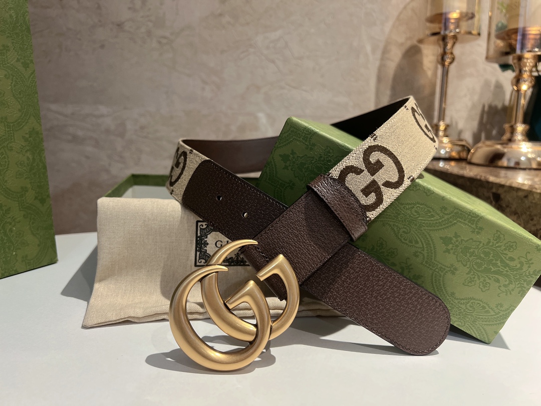 Basic Belt Gold Wide Width