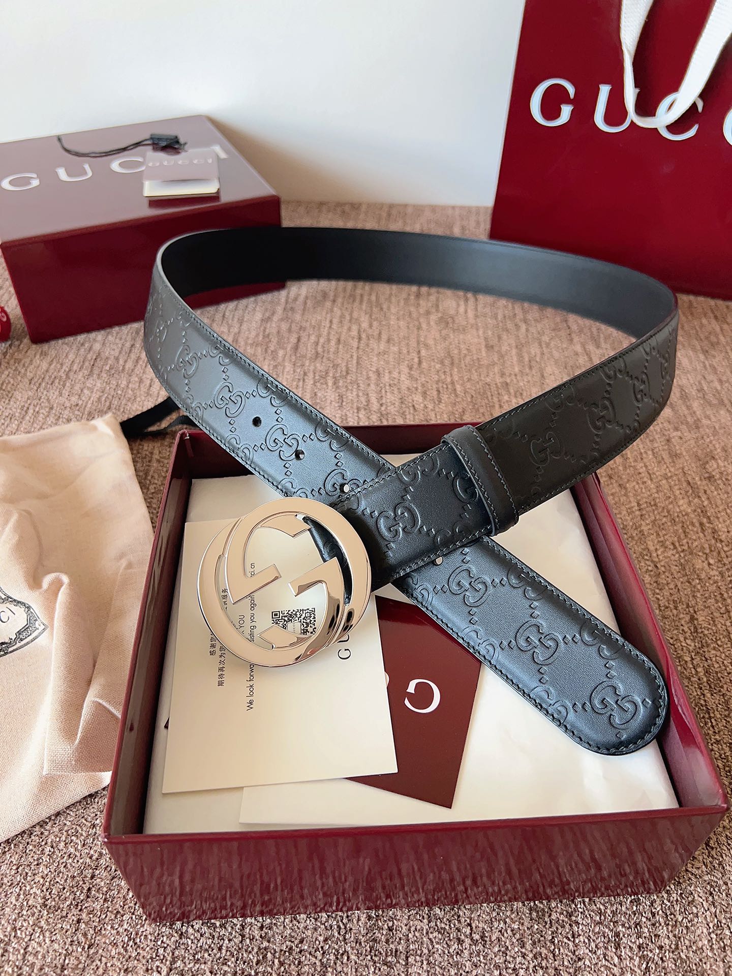 Gucci Basic Belt M